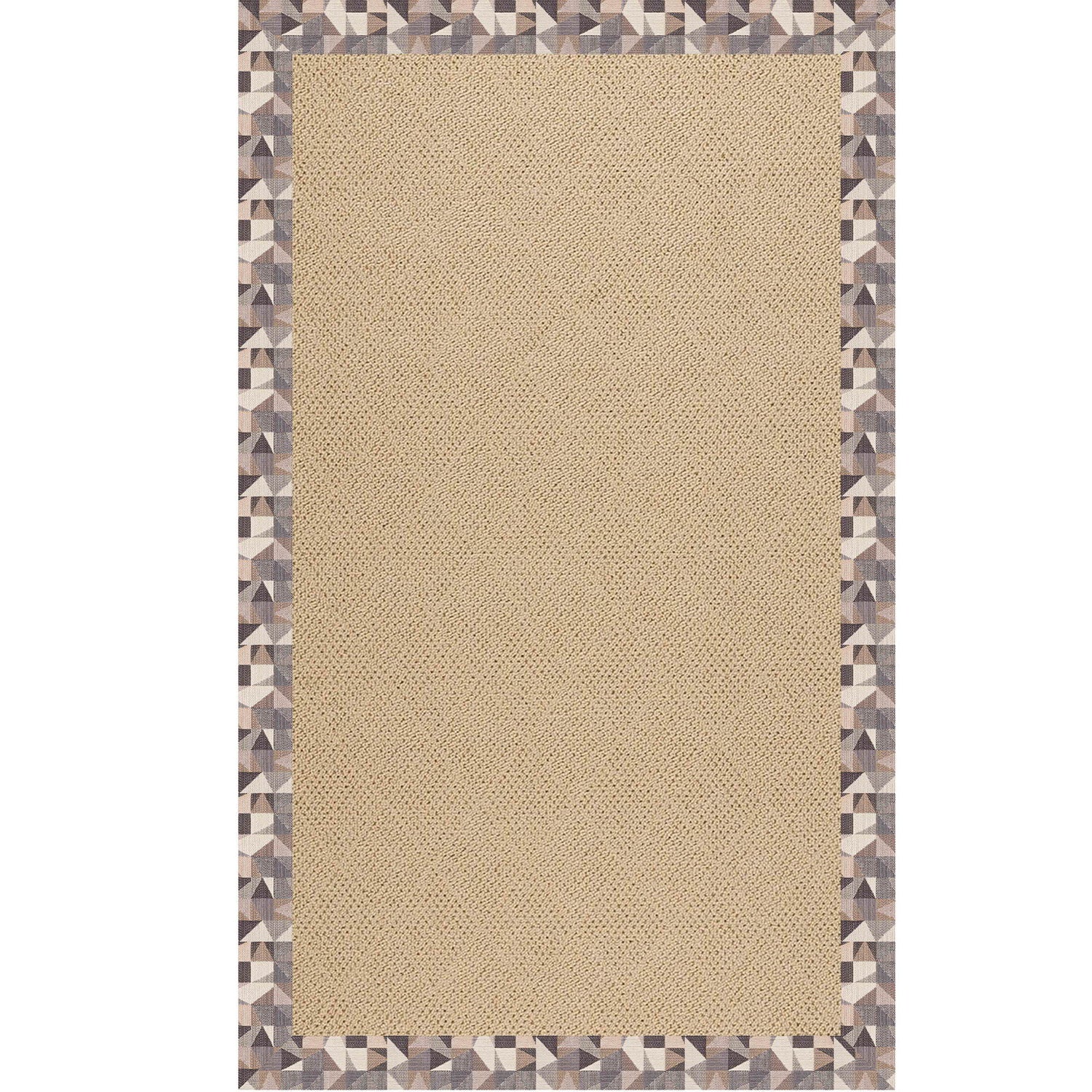 Creative Concepts-Cane Wicker - 7' x 9' Indoor/Outdoor Bordered Rug