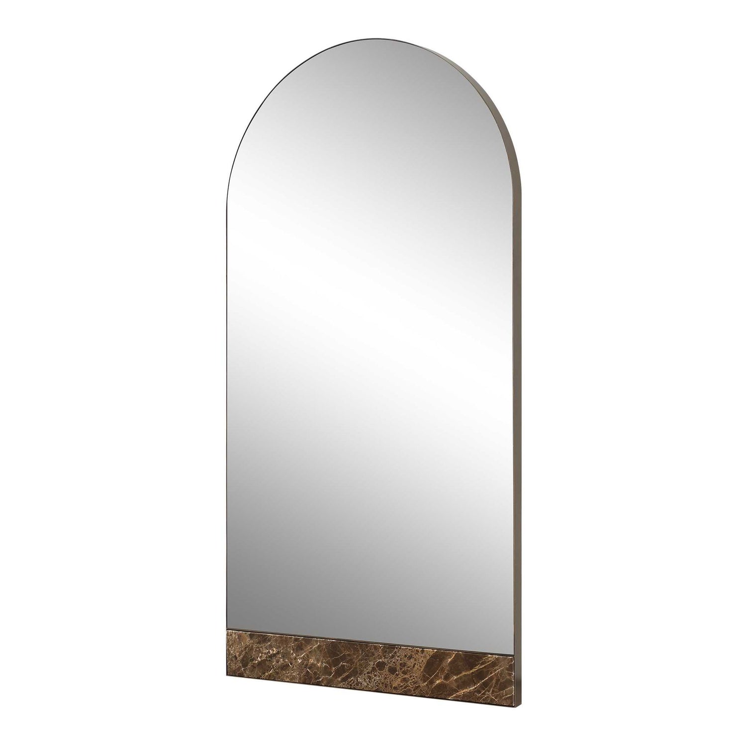 Hanover - Marble Arch Mirror - Bronze / Brown