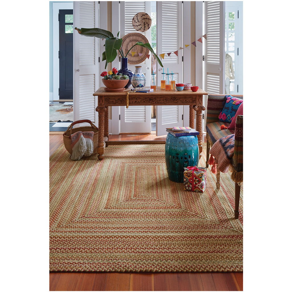 Homecoming - Oval Braided Rug - Wheatfield
