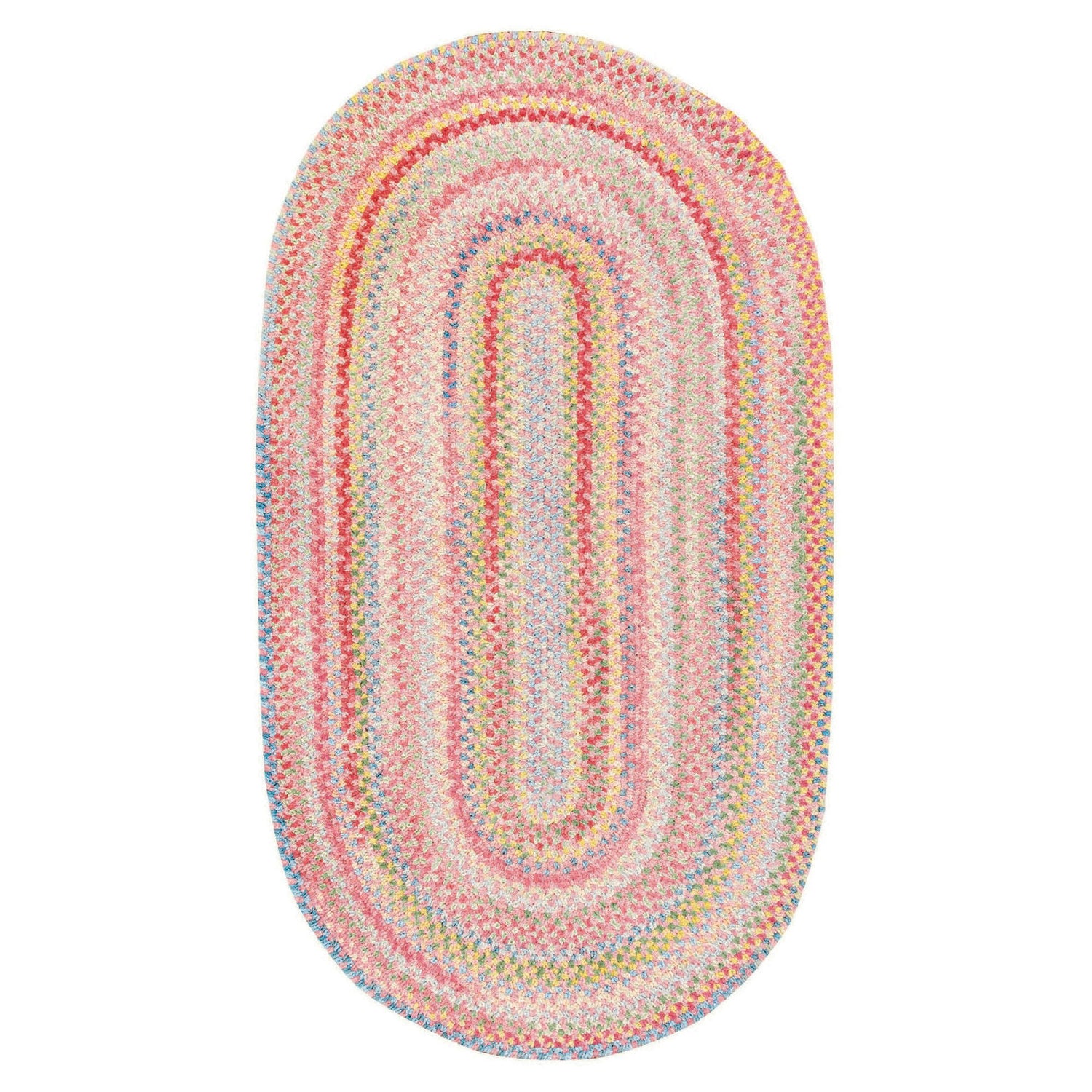 Cutting Garden - 24" x 36" Oval Braided Rug