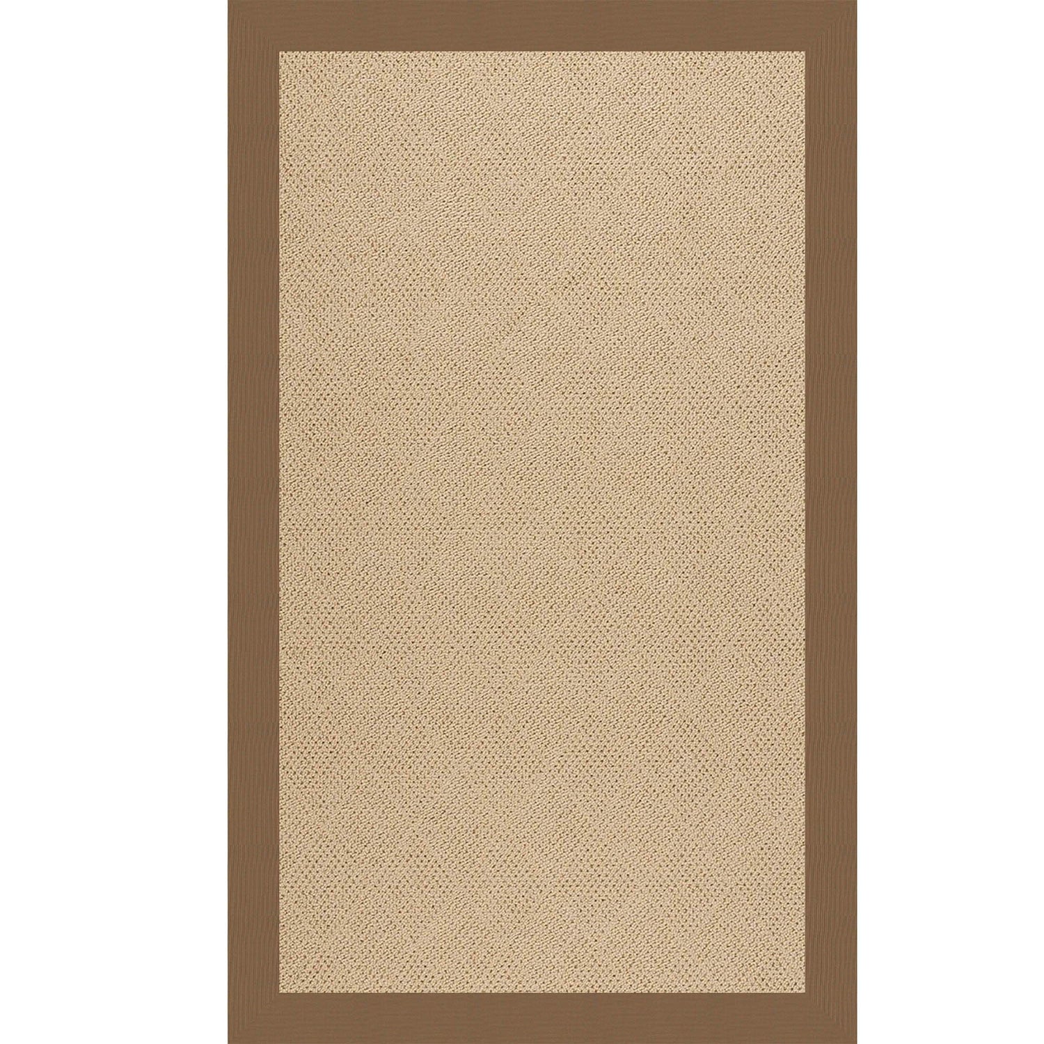 Creative Concepts-Cane Wicker - 2' 6" x 8' Bordered Rug