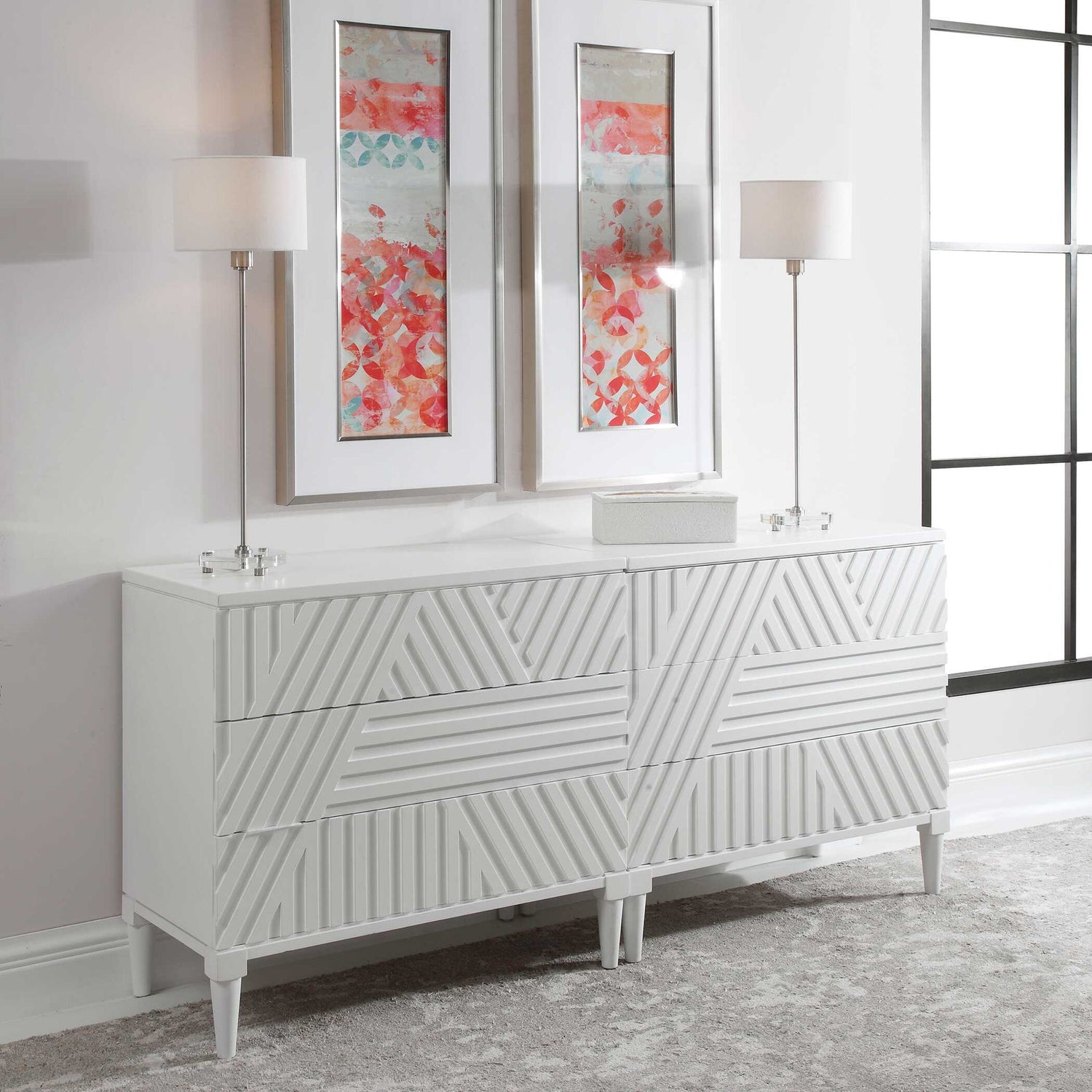 Colby - Drawer Chest - White