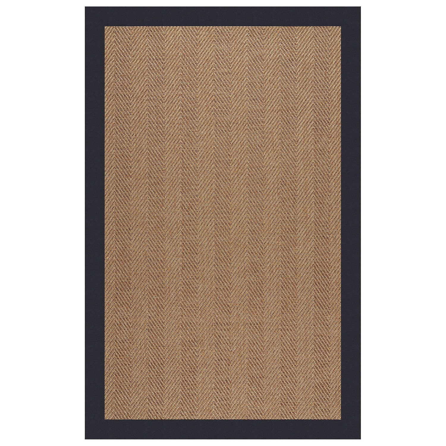 Islamorada-Herringbone - 7' 9" x 10' Bordered Area Rug