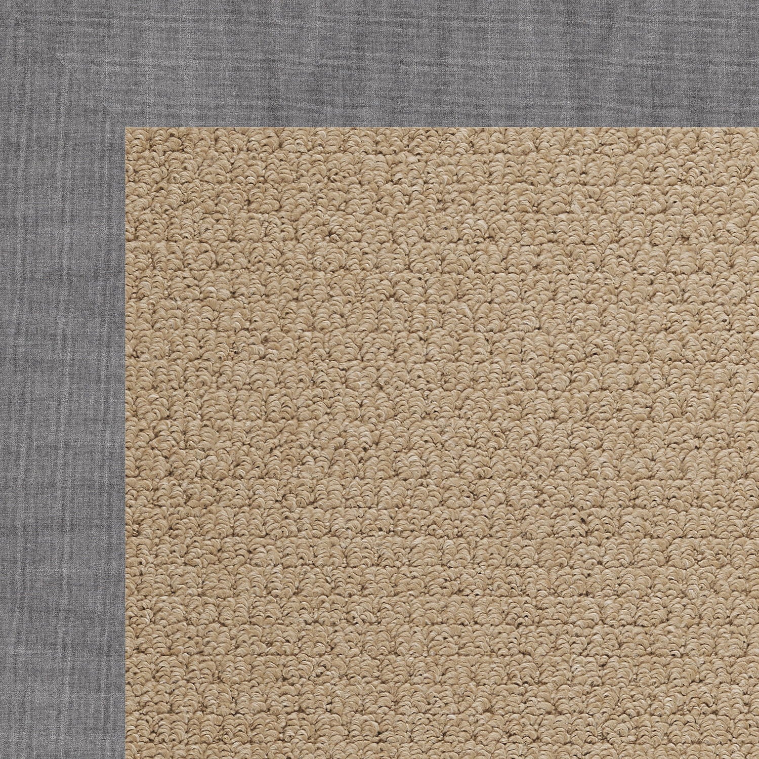 Creative Concepts-Raffia - Indoor/Outdoor Bordered Square Rug