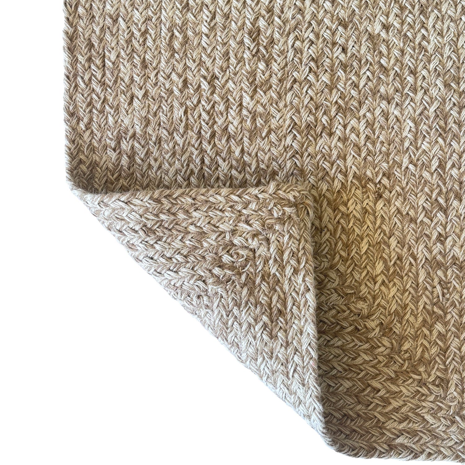 Terra Harvest - Braided Rug - Wheat