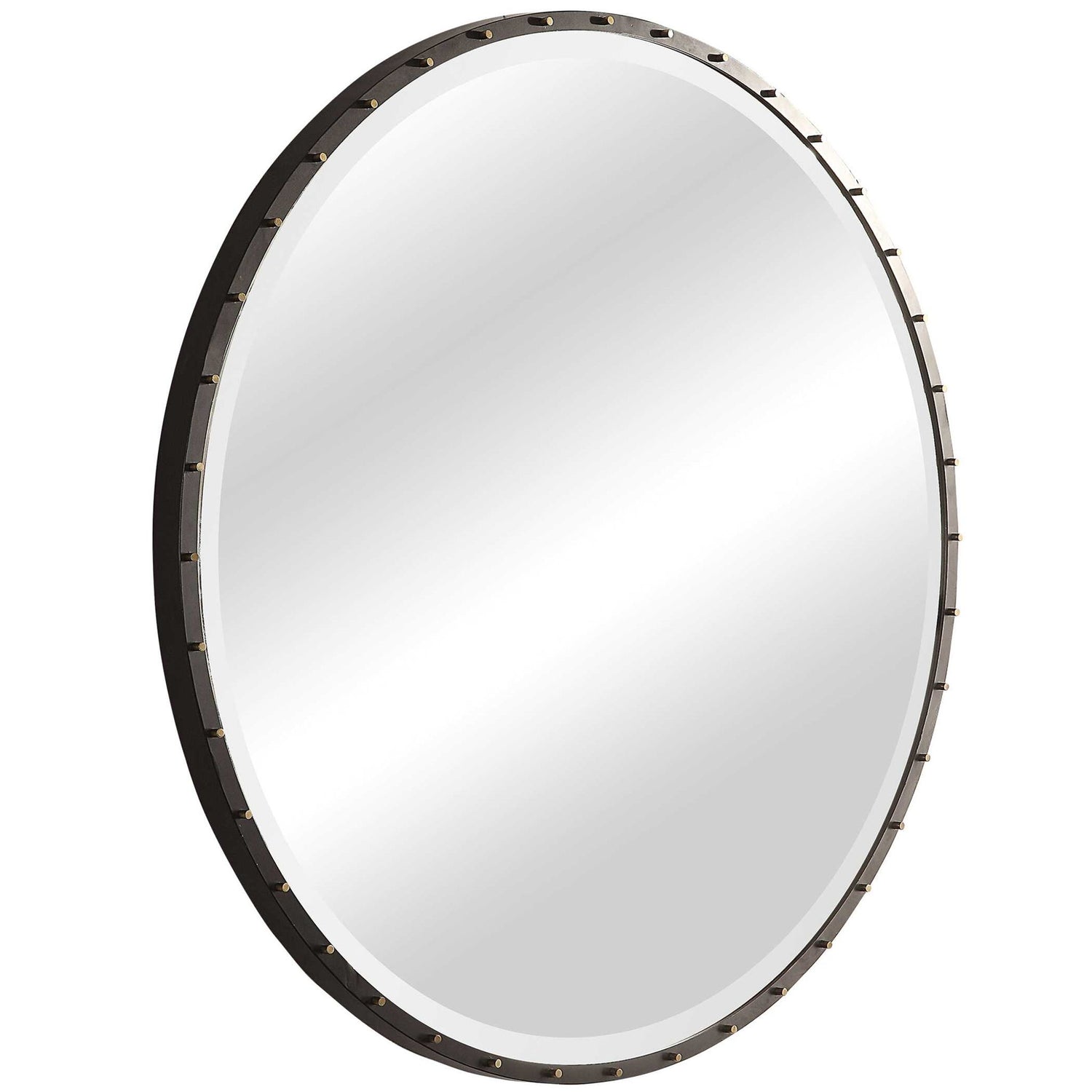 Benedo - Round Mirror - Black