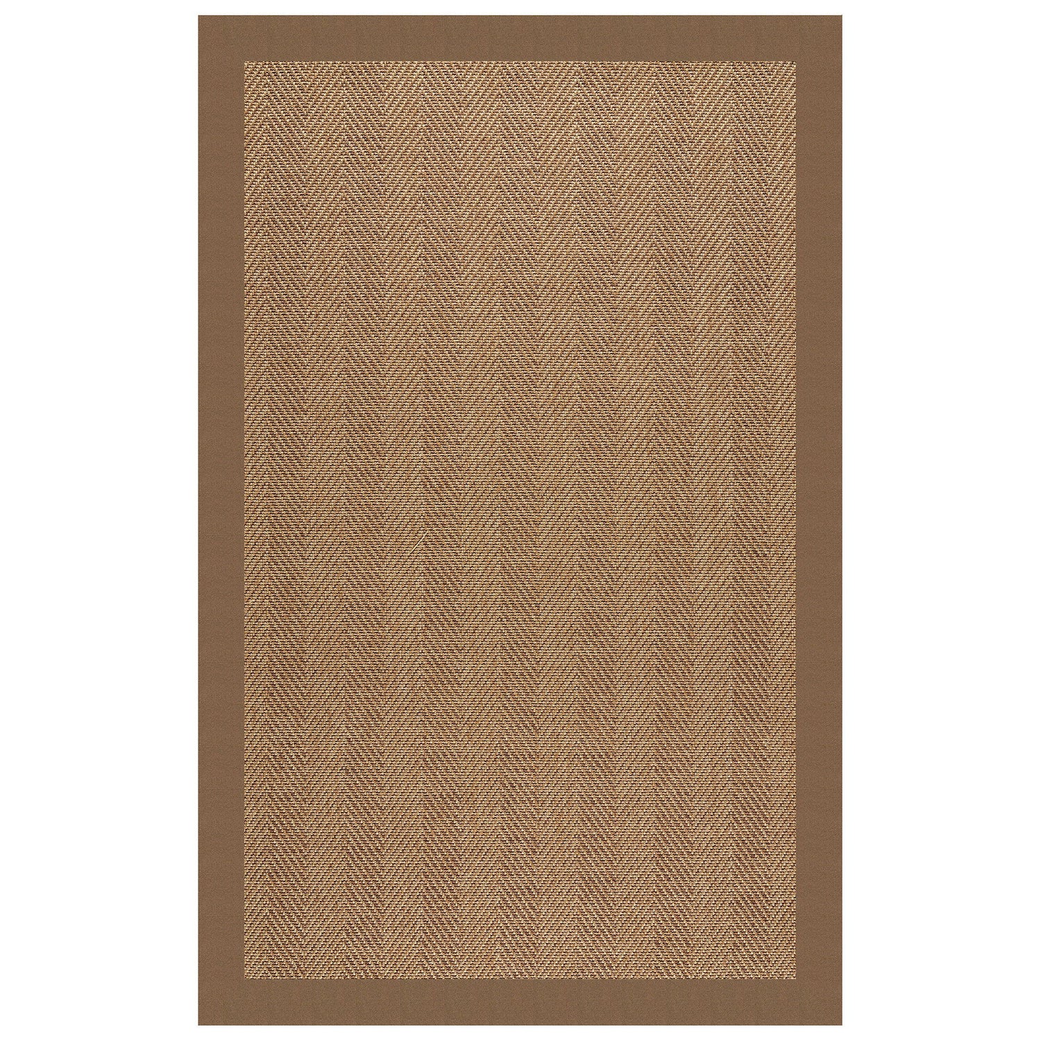 Islamorada-Herringbone - 5' x 8' Bordered Rug
