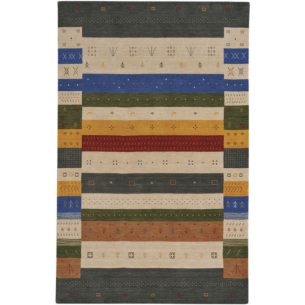 Simply Gabbeh - Hand Loomed Area Rug - Multi