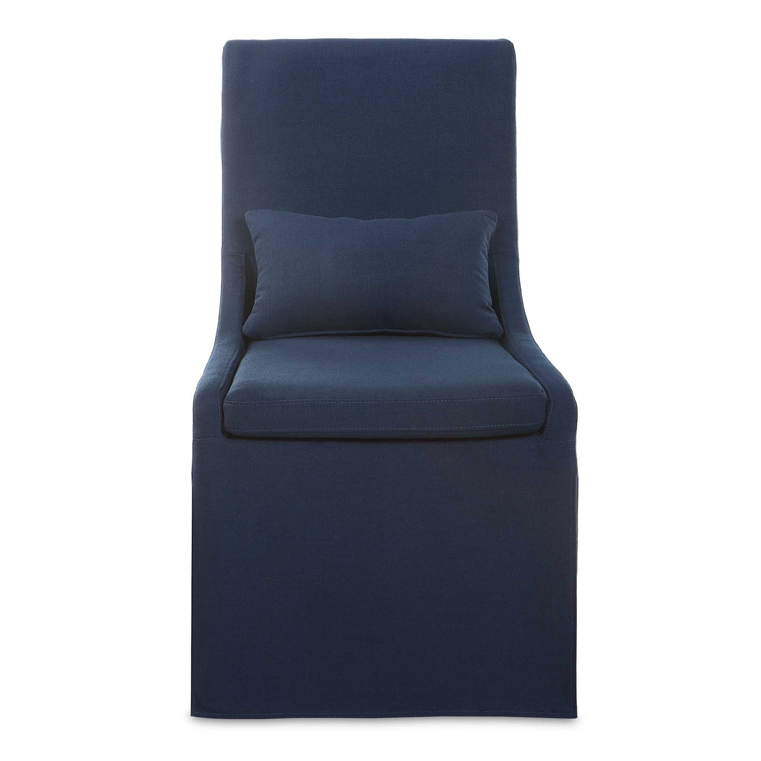 Coley - Armless Chair - Blue