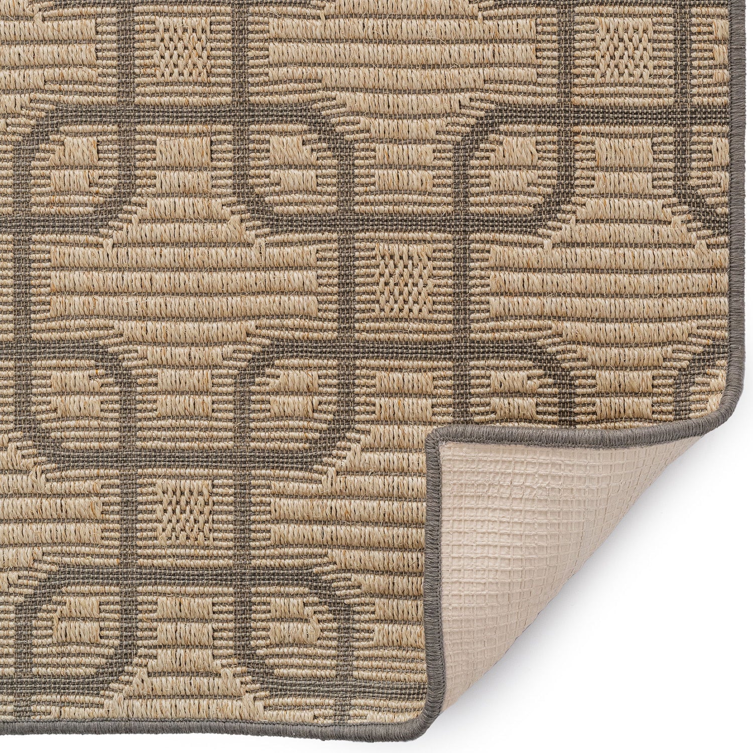 Julian - Machine Woven Rug - Sand Black