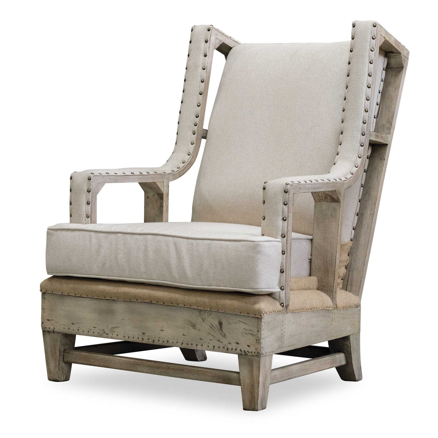 Schafer - Linen Armchair - Beige