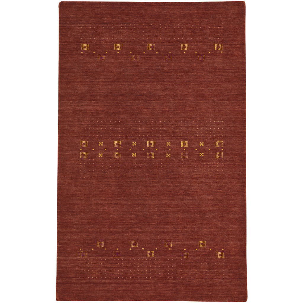 Simply Gabbeh - Hand Loomed Area Rug - Adobe