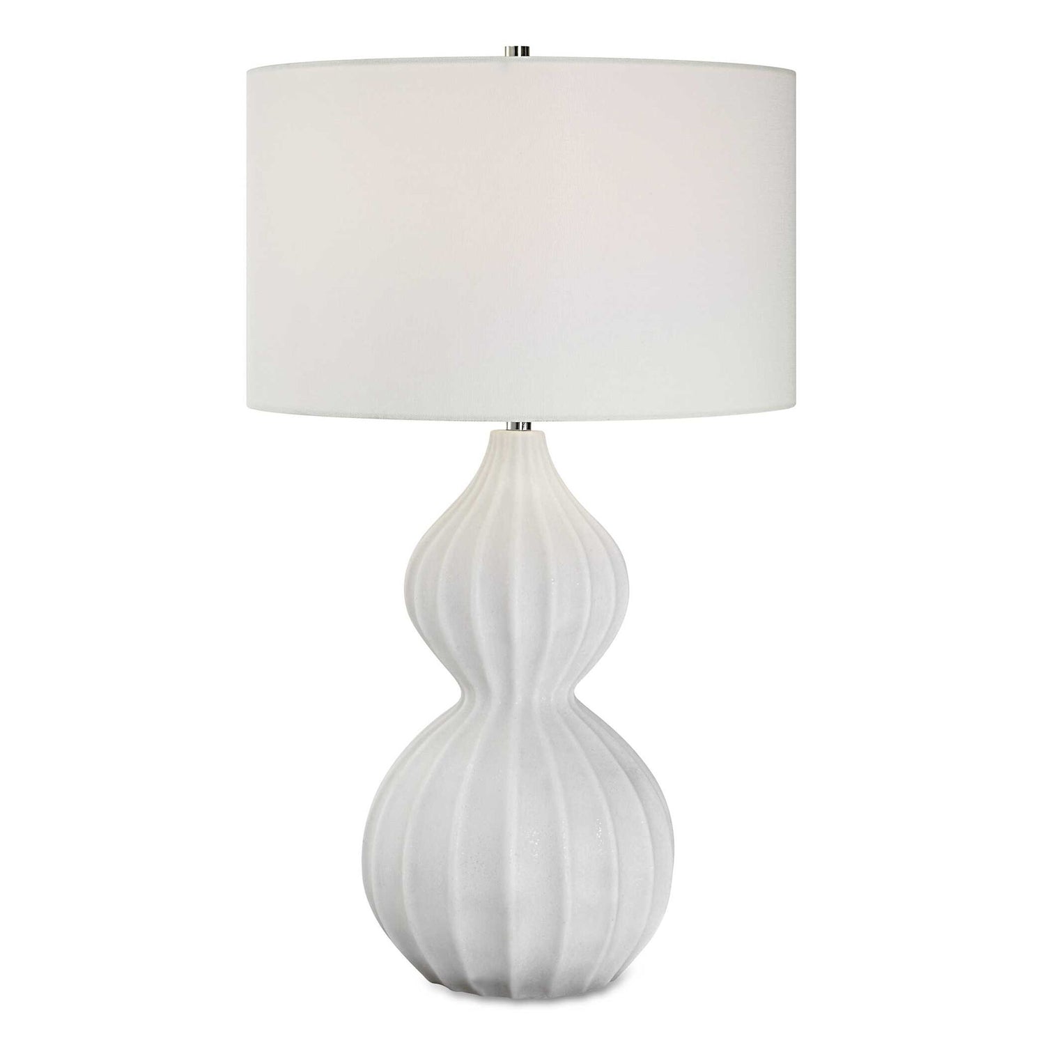 Antoinette - Marble Table Lamp - White