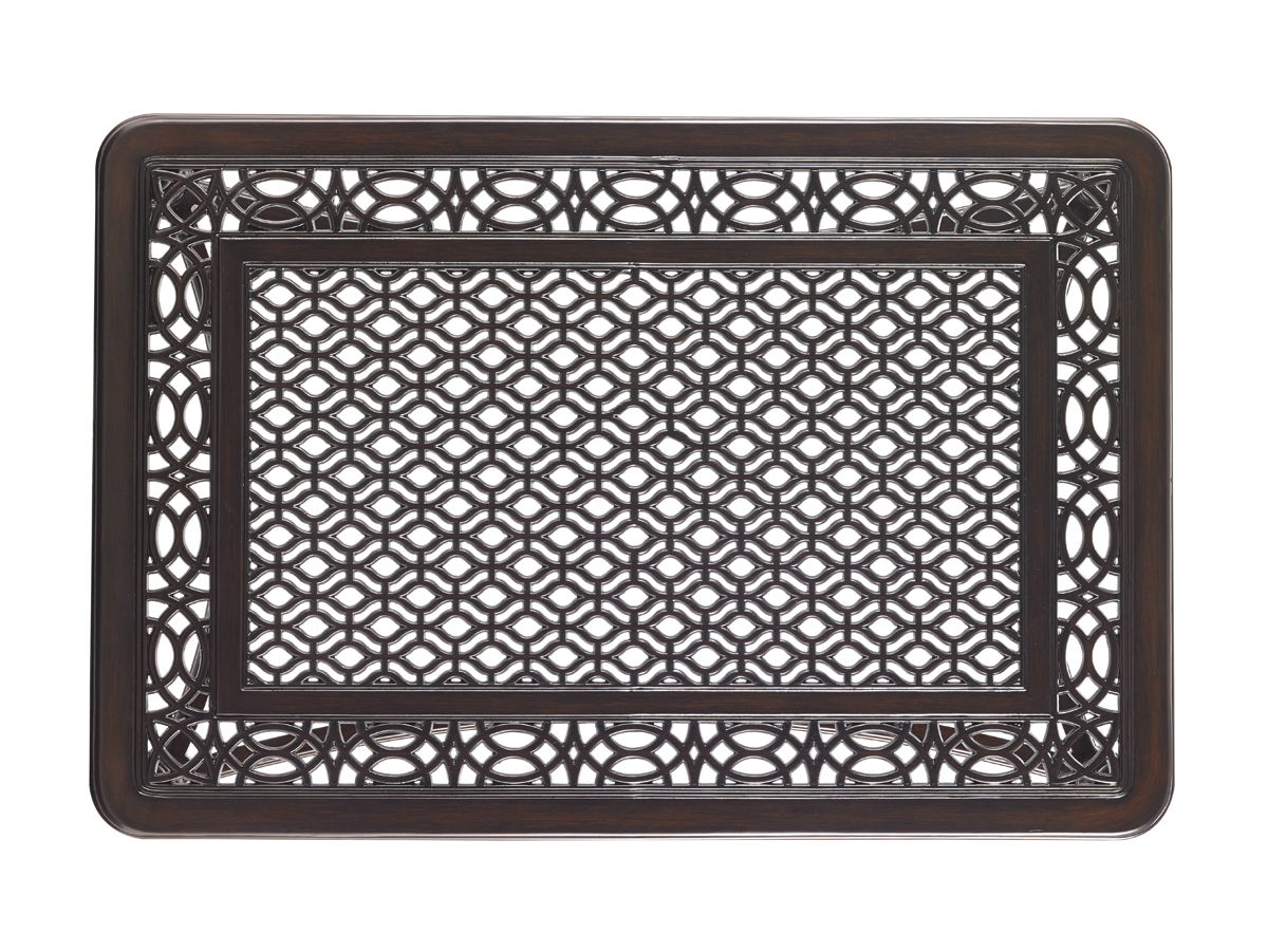 Royal Kahala Black Sands - Rectangular Cocktail Table - Dark Brown