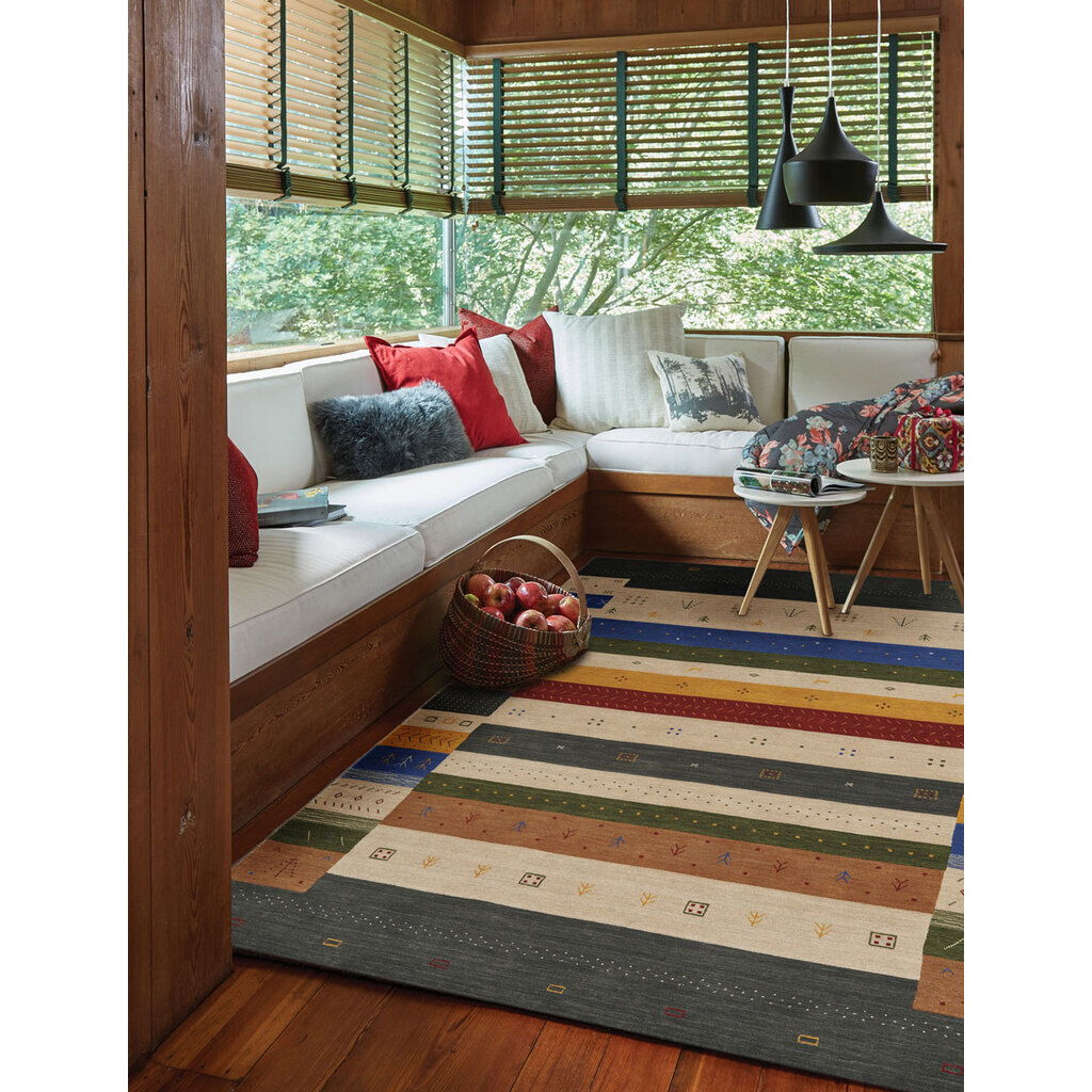 Simply Gabbeh - Hand Loomed Area Rug - Multi