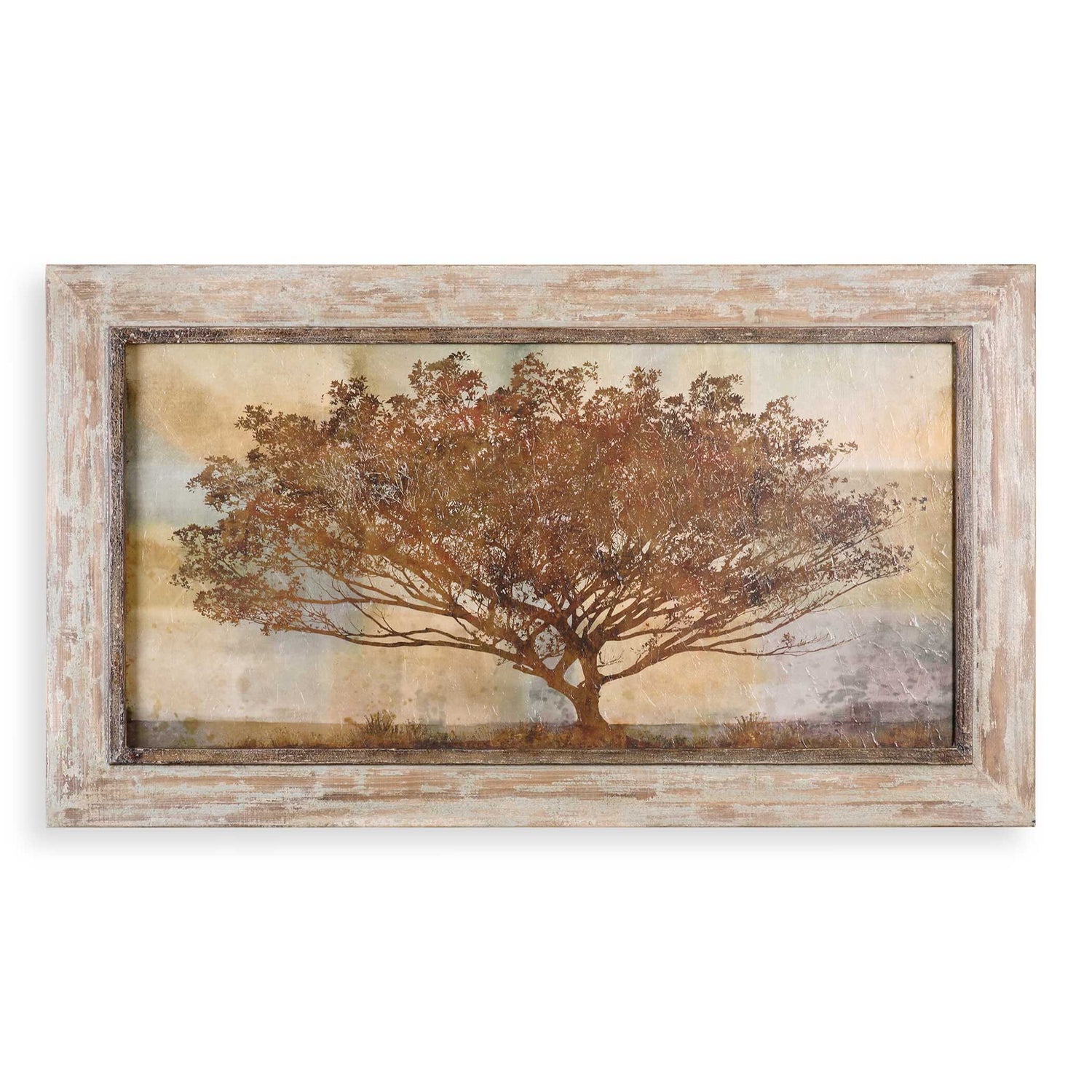 Autumn Radiance Sepia - Framed Art - Light Brown