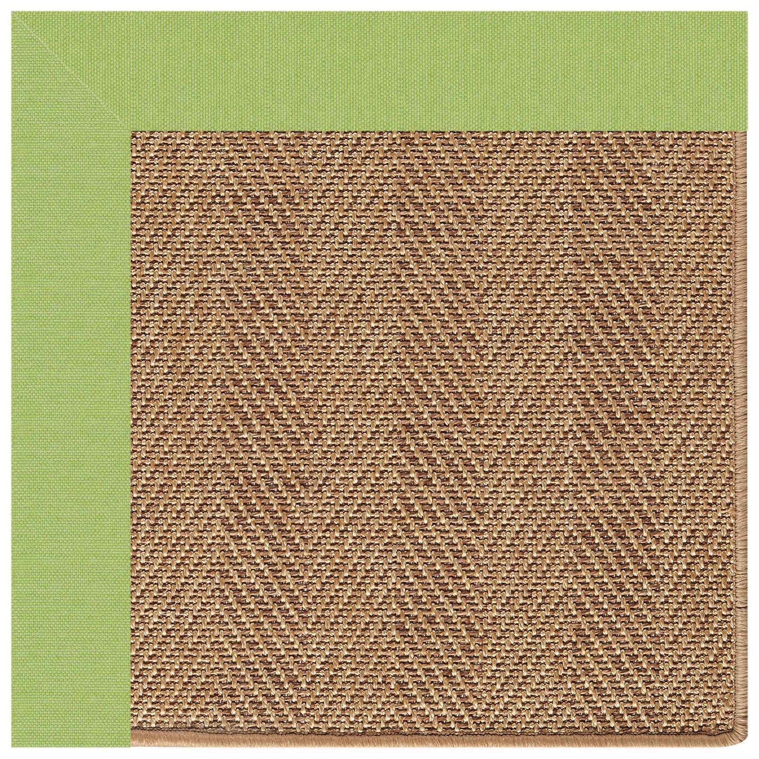 Islamorada-Herringbone - 7' 9" Bordered Area Rug