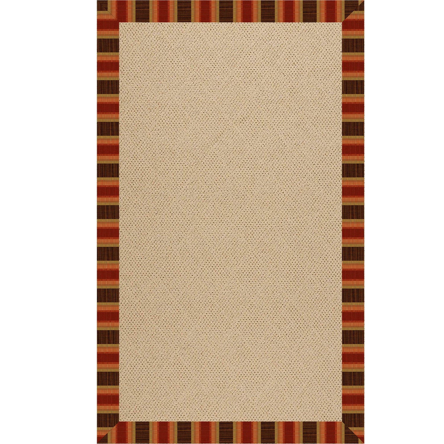 Creative Concepts-Cane Wicker - 7' 9" x 10' Indoor/Outdoor Rug