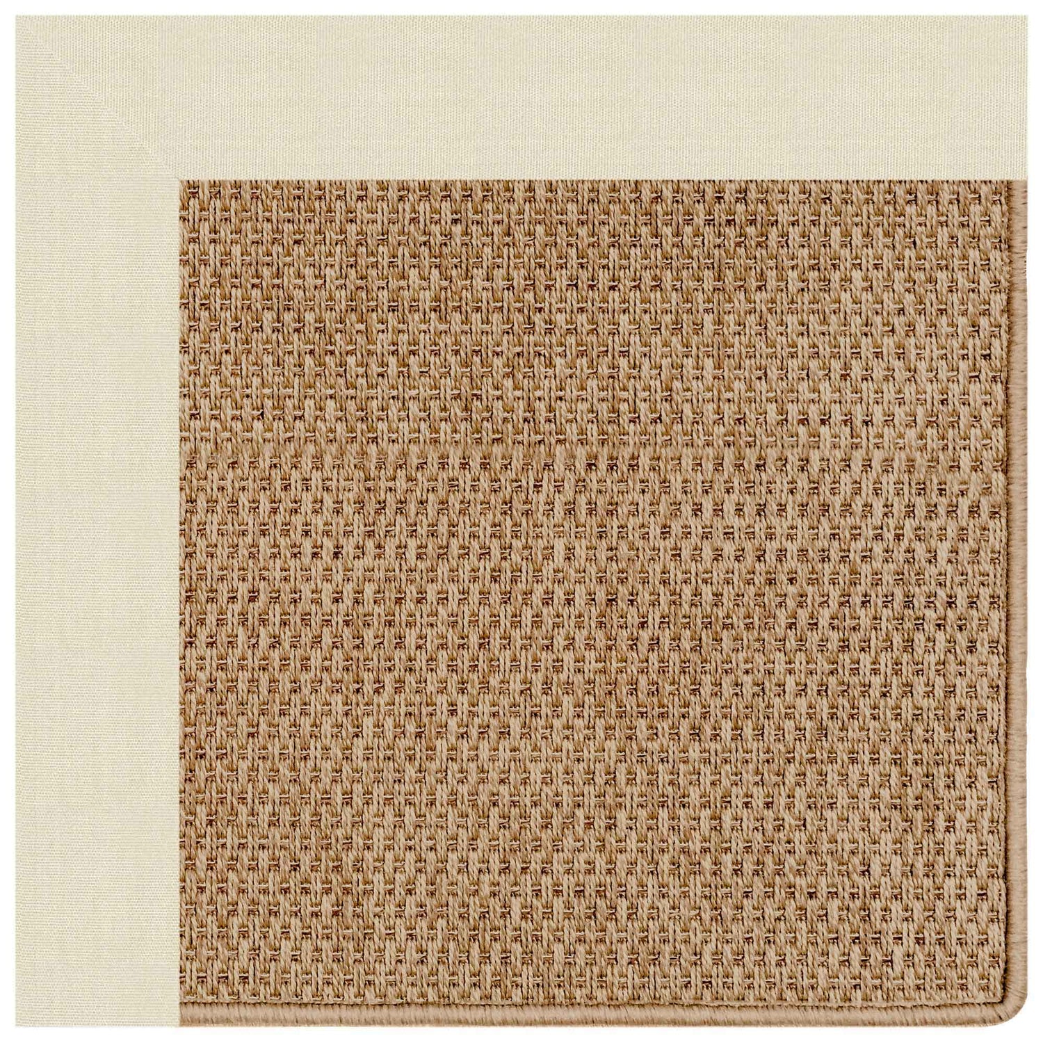 Islamorada-Basketweave - 7' 9" Indoor/Outdoor Bordered Area Rug