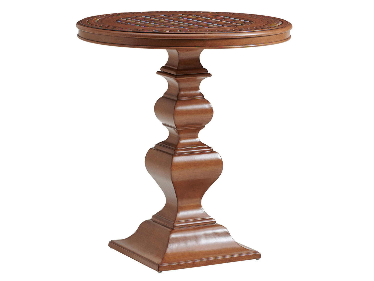 Harbor Isle - Bistro Table - Dark Brown