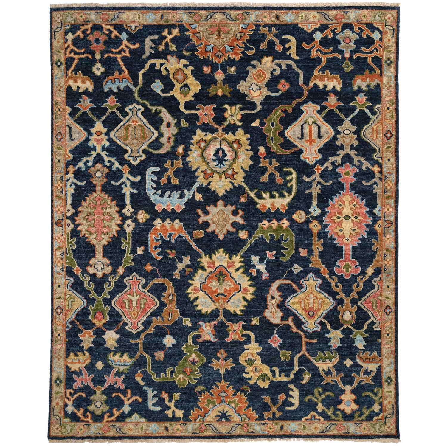 Charise-Palmette - Hand Knotted Rug