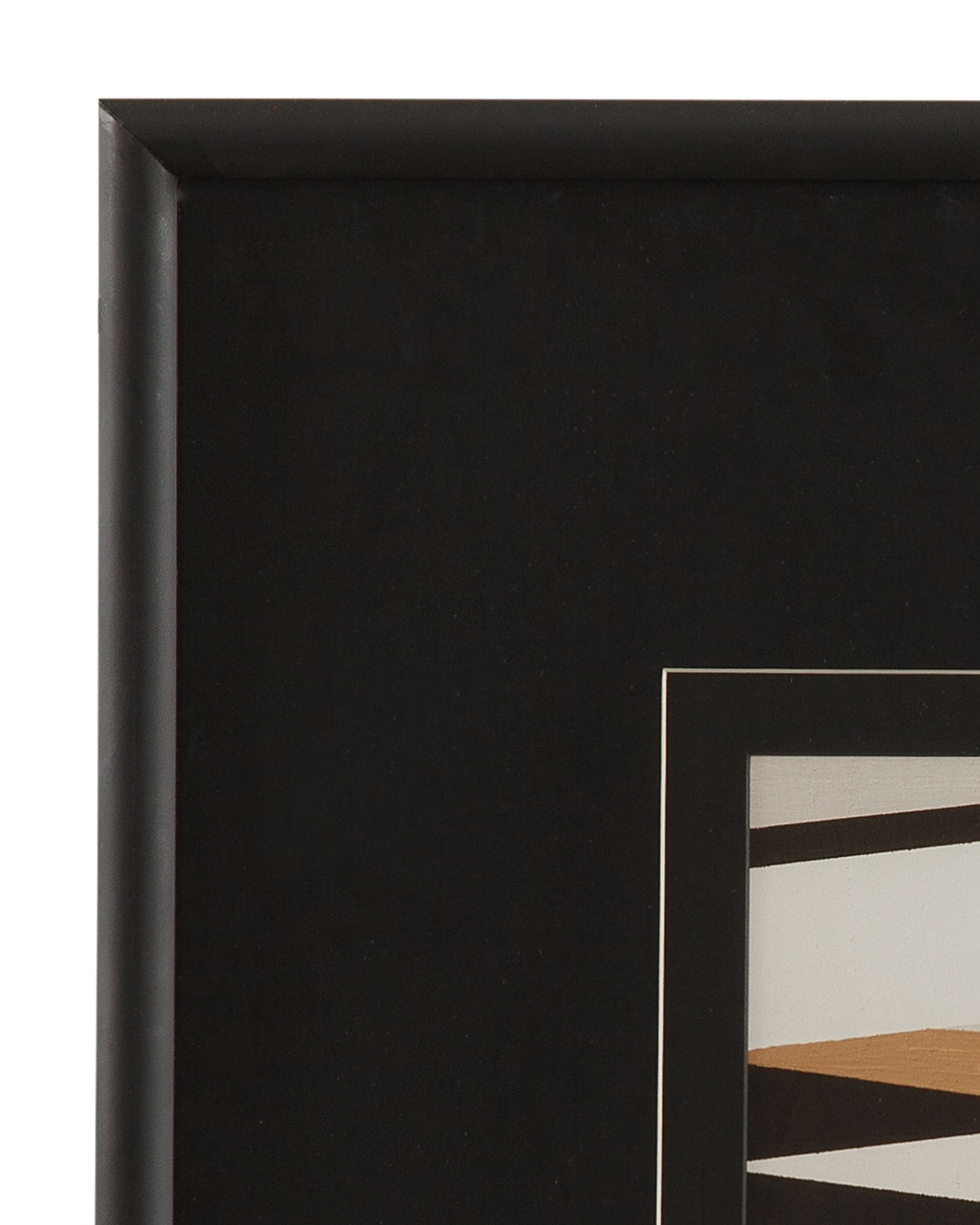 Crossways II Framed Print - Black