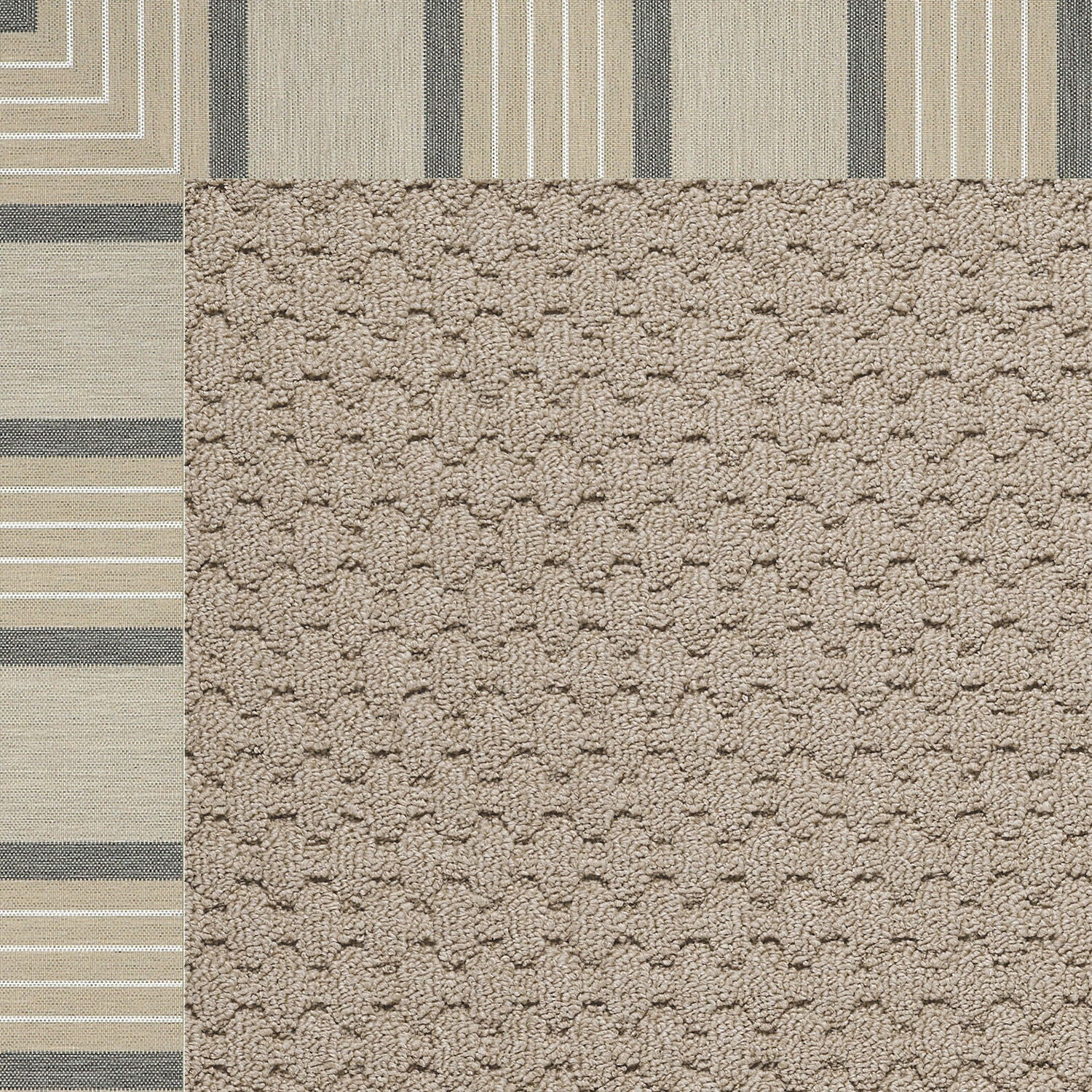 Creative Concepts-Grassy Mtn. - 6' Indoor/Outdoor Bordered Rug
