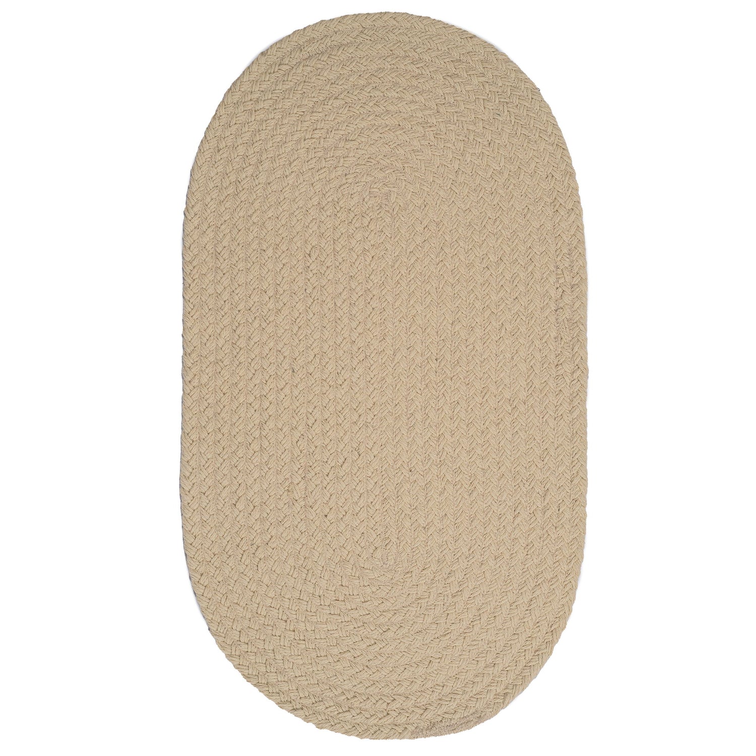 Naturelle - Oval Braided Rug