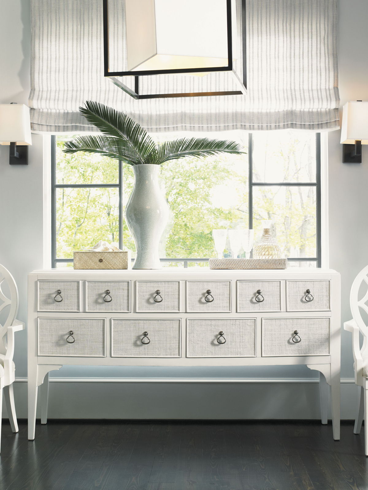 Ivory Key - Spanish Point Sideboard - White