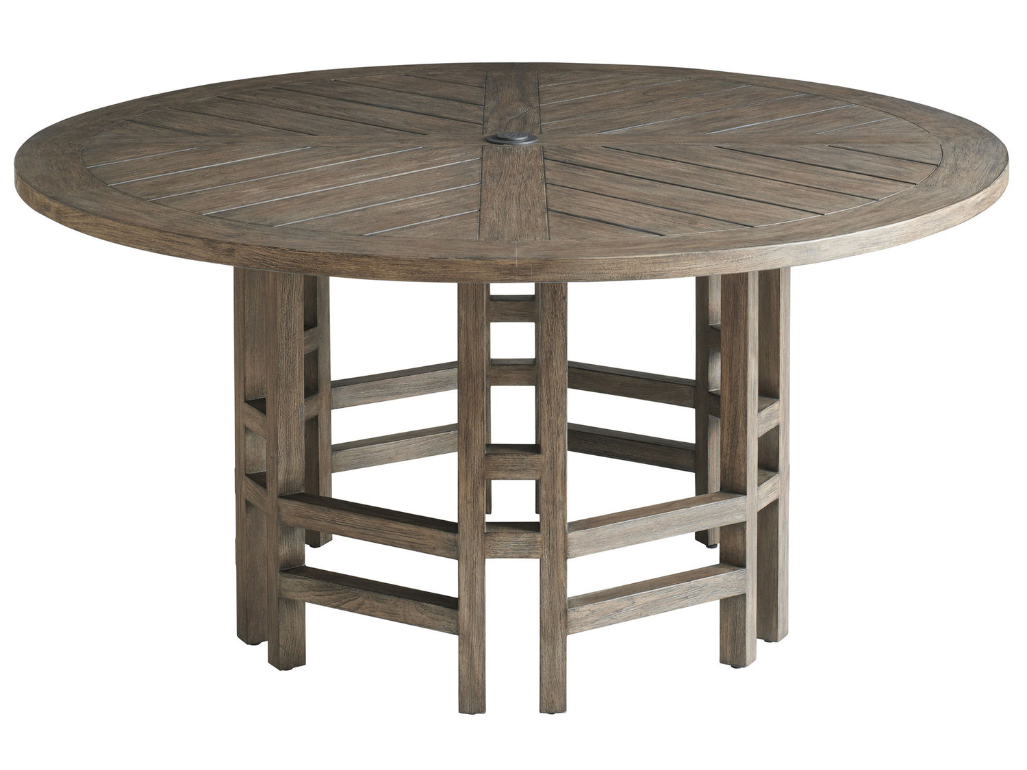 La Jolla - Round Dining Table - Dark Brown