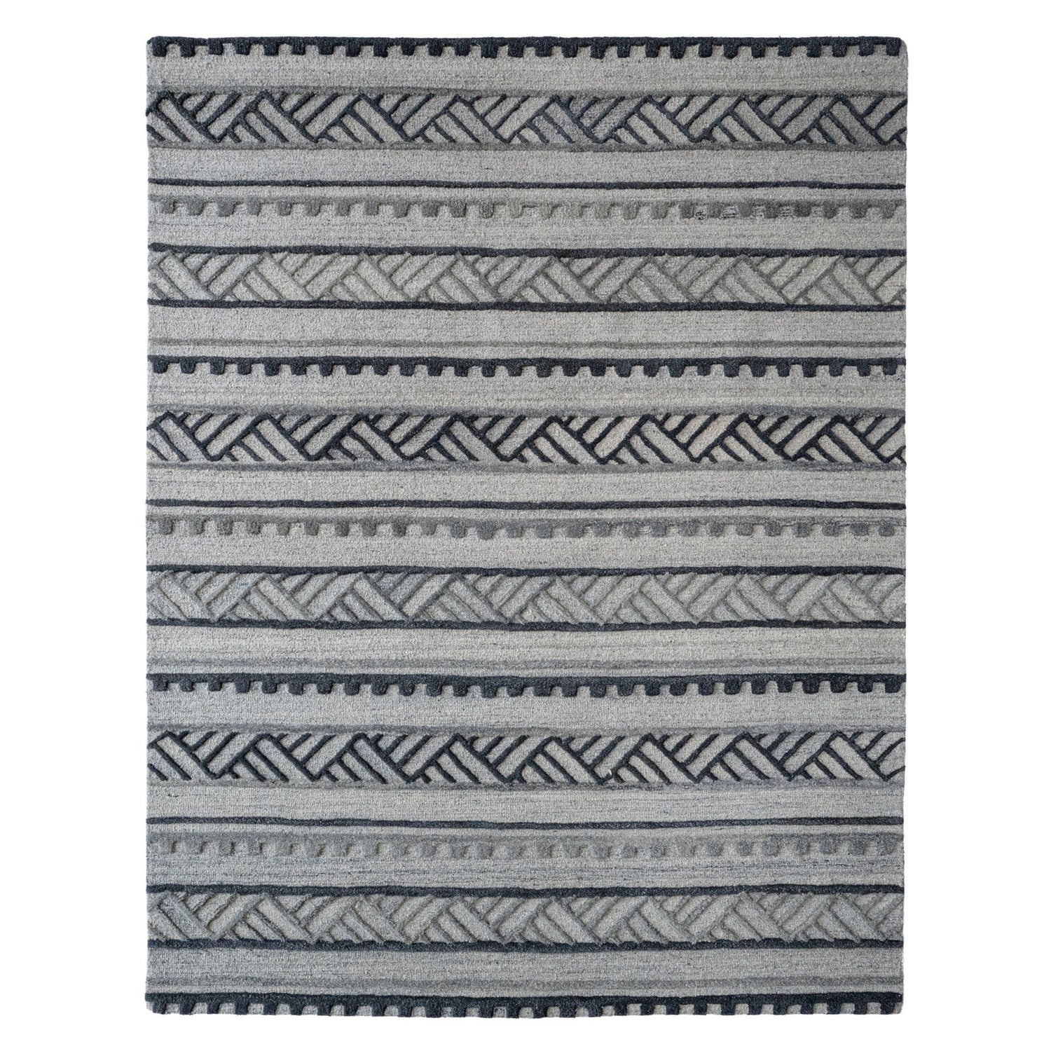 Criss-Cross - Hand Tufted Rug