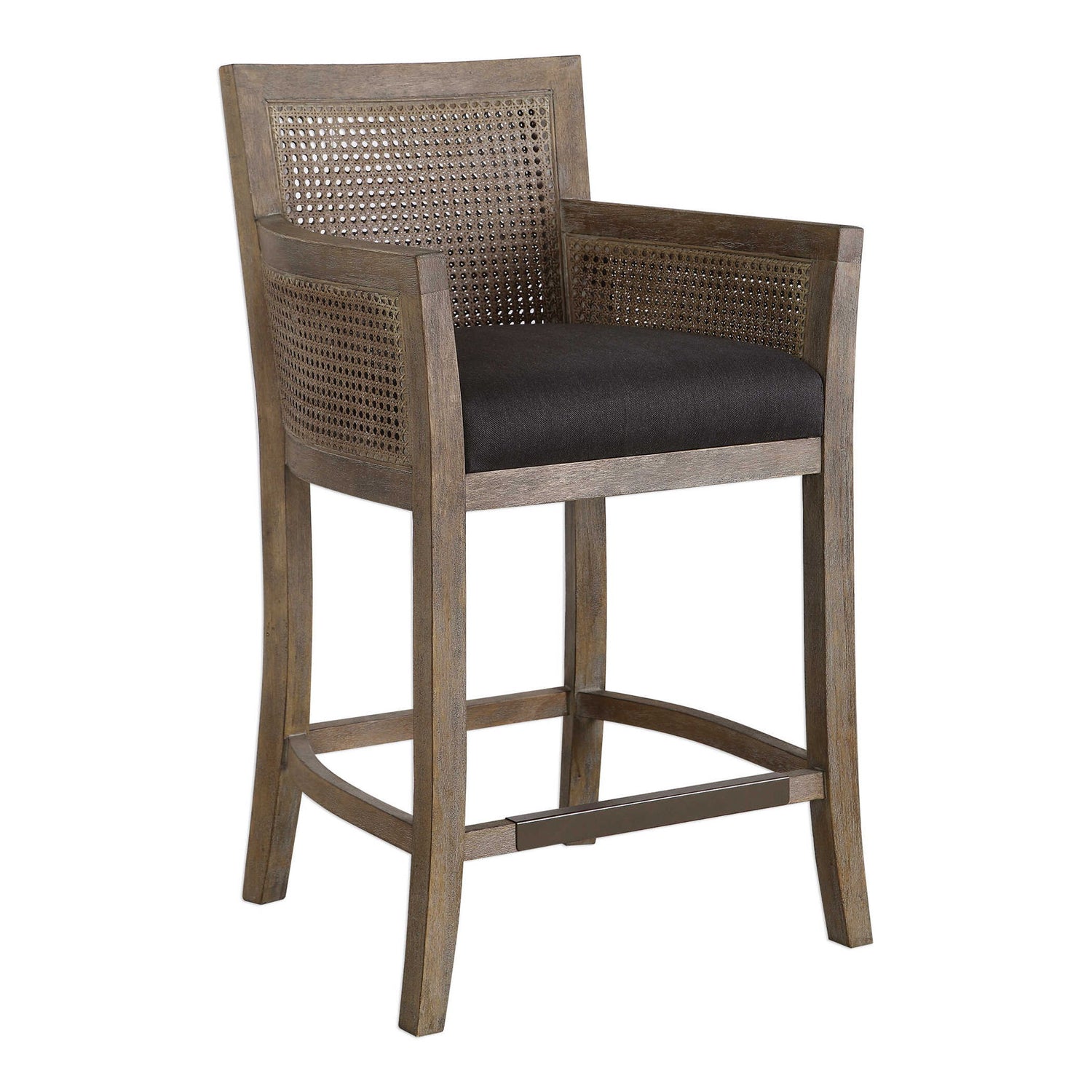 Encore - Counter Stool - Light Brown & Black