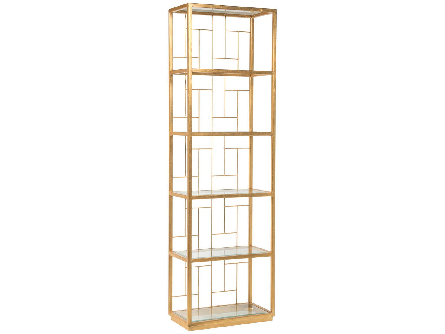 Metal Designs - Mid Geo Slim Etagere