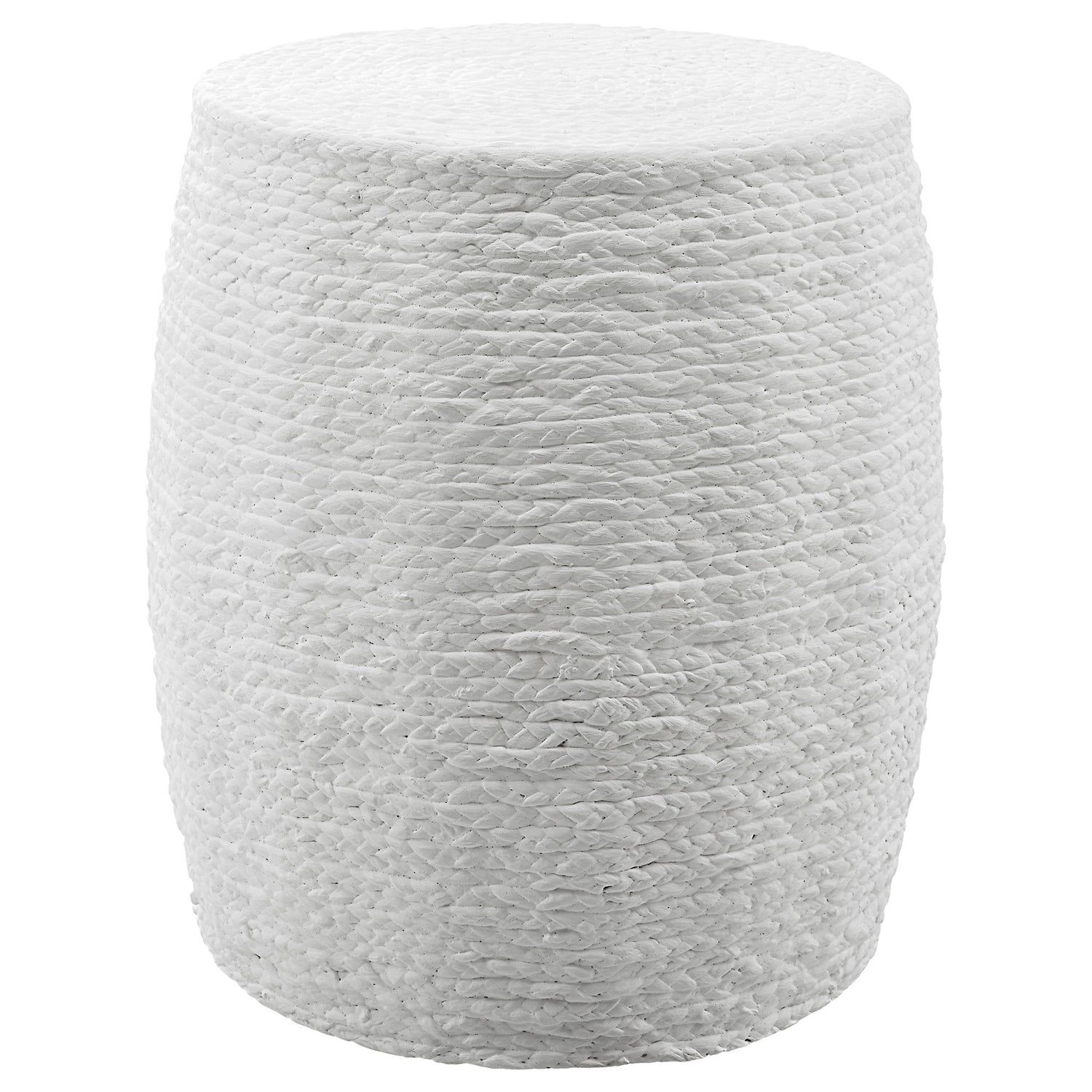 Resort - Accent Stool - White