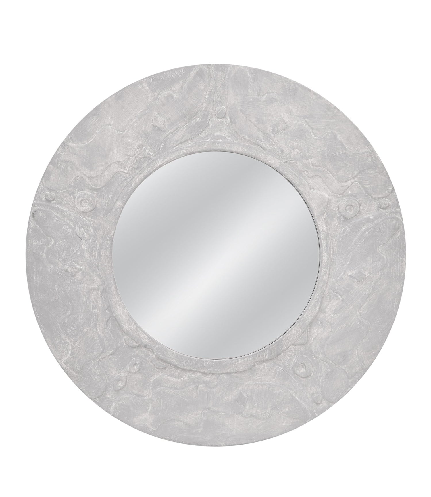 Winster - Wall Mirror - White Plaster