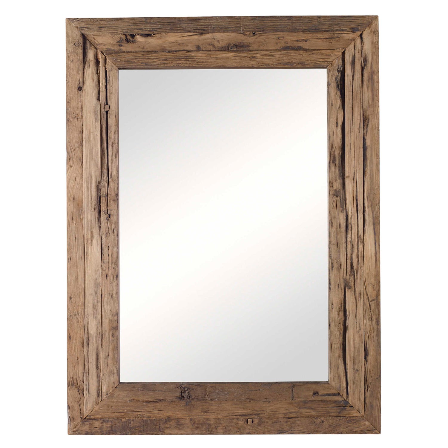 Rennick - Wood Mirror - Dark Brown