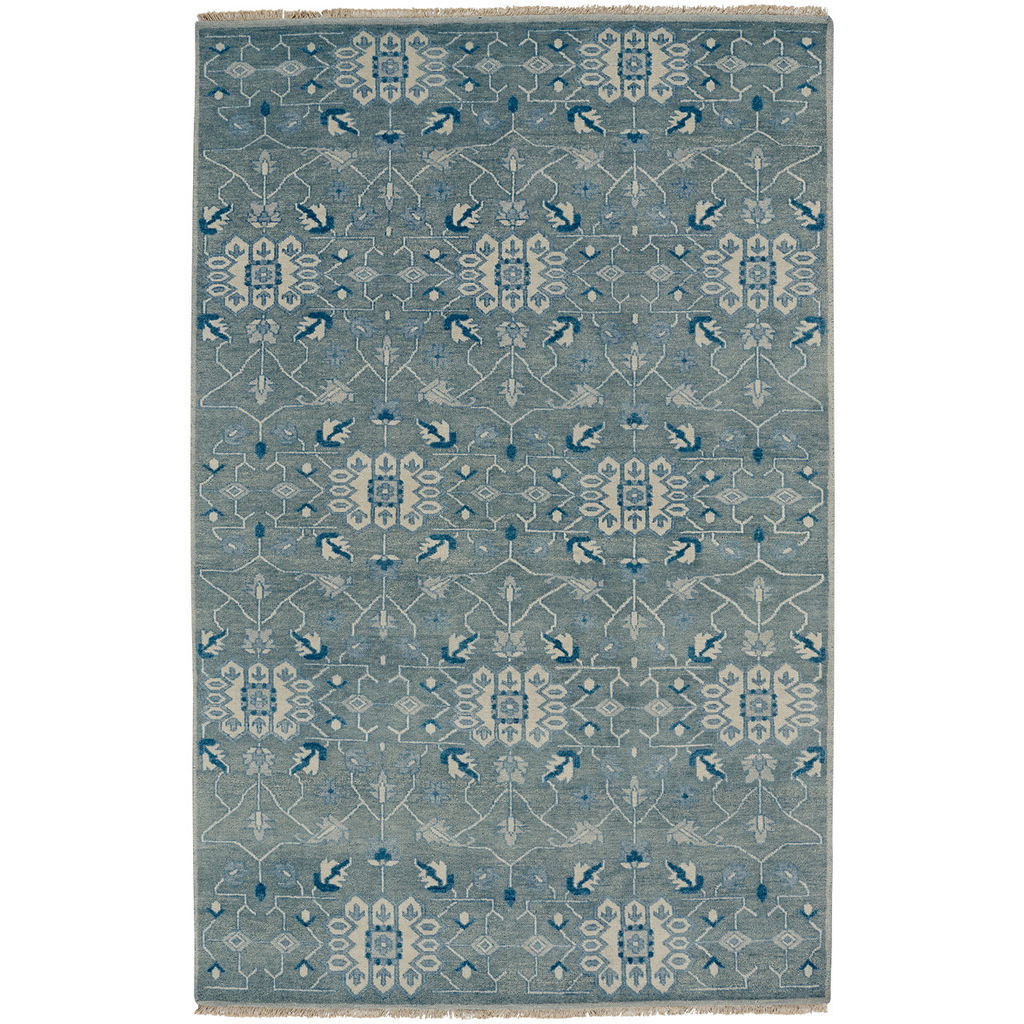 Solace - Hand Knotted Rug - Fog