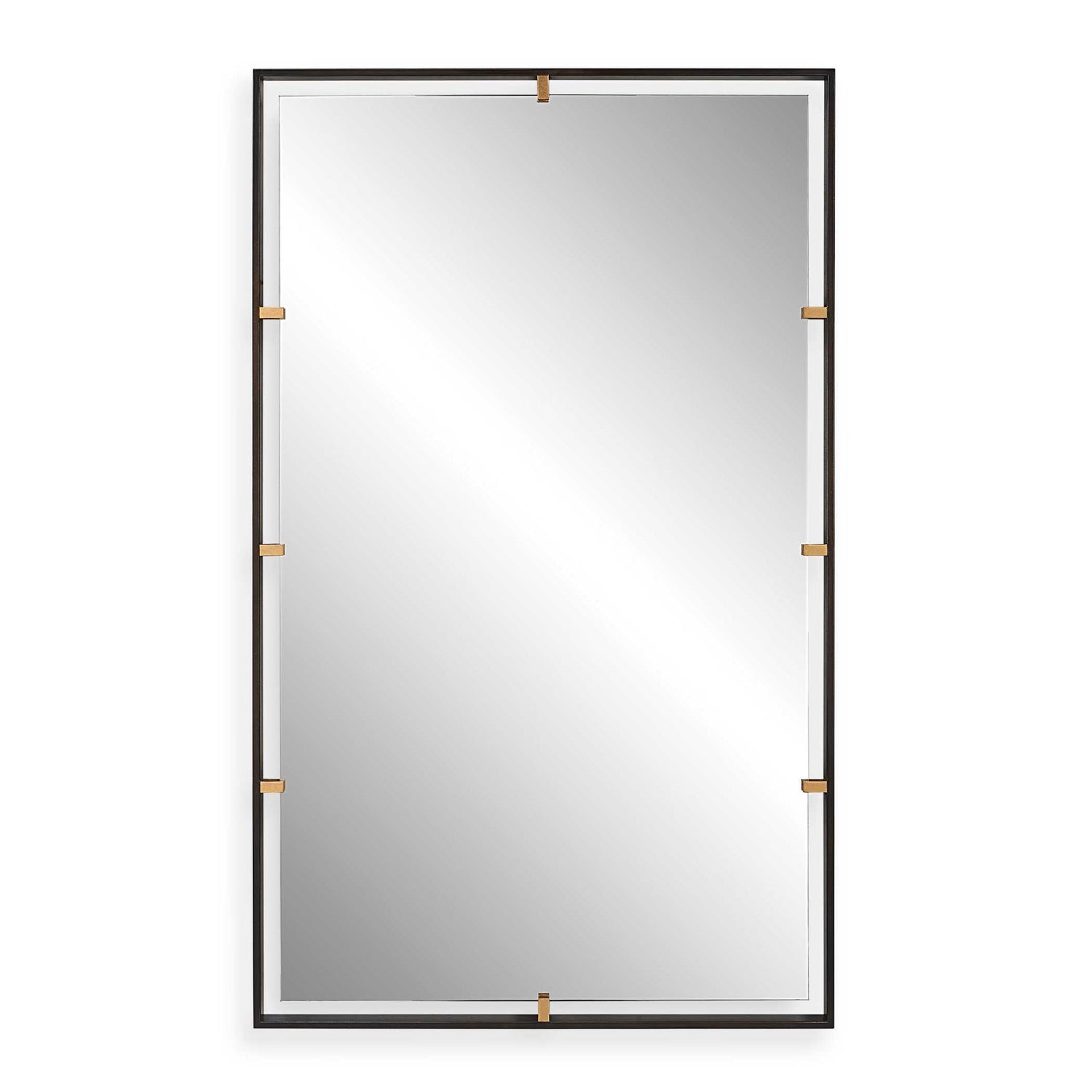 Egon - Rectangular Mirror - Black