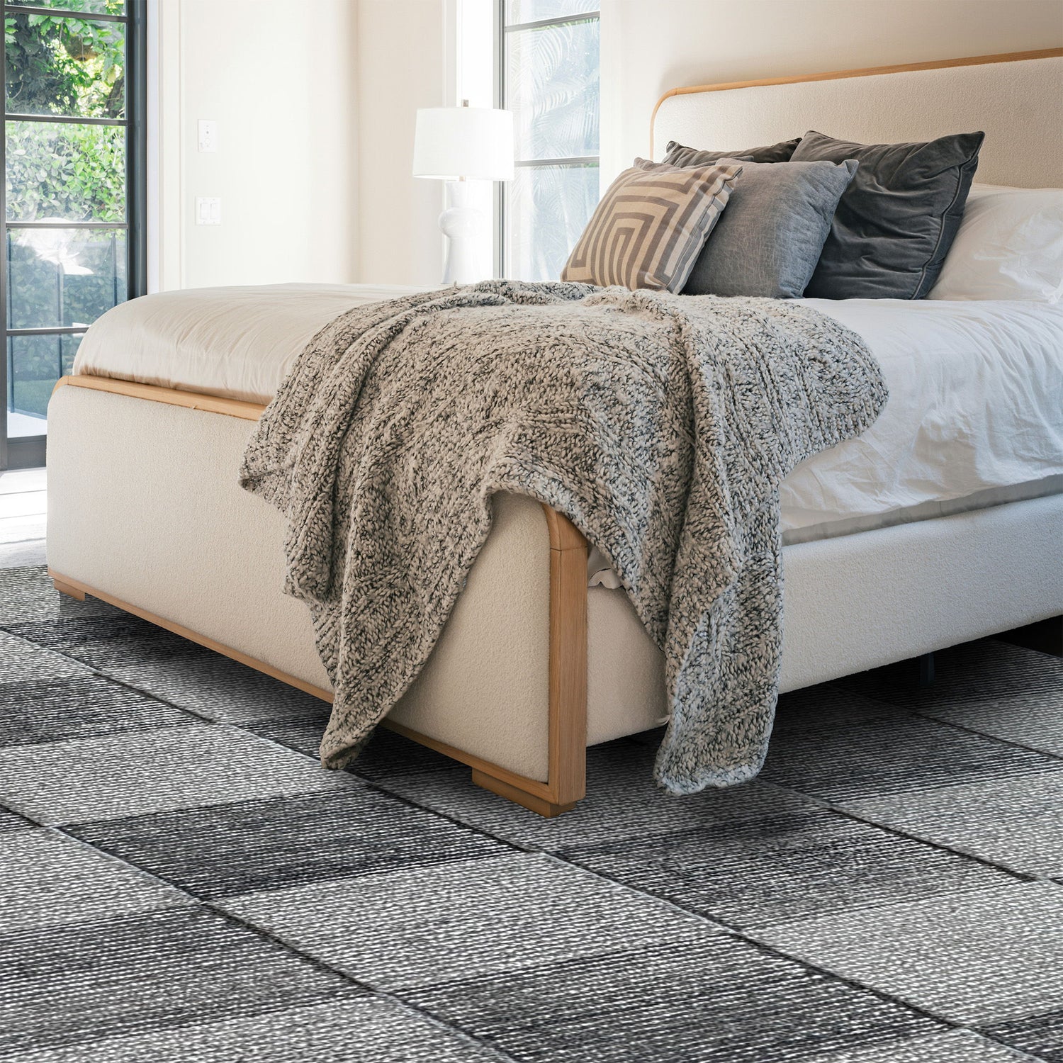 Matrix - Hand Tufted Rug - Graphite