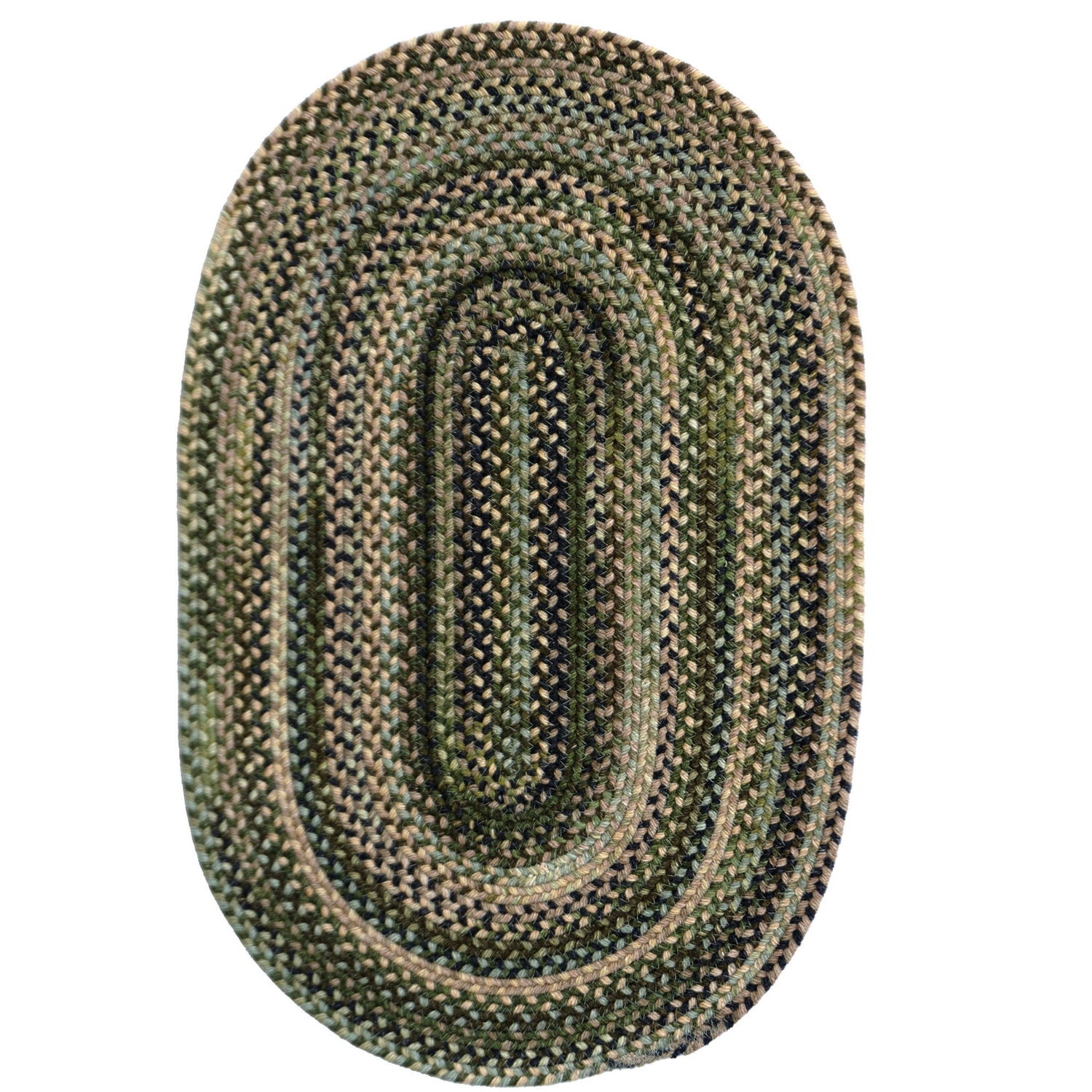 Uwharrie Ridge - 11' 4" x 14' 4" Oval Braided Rug