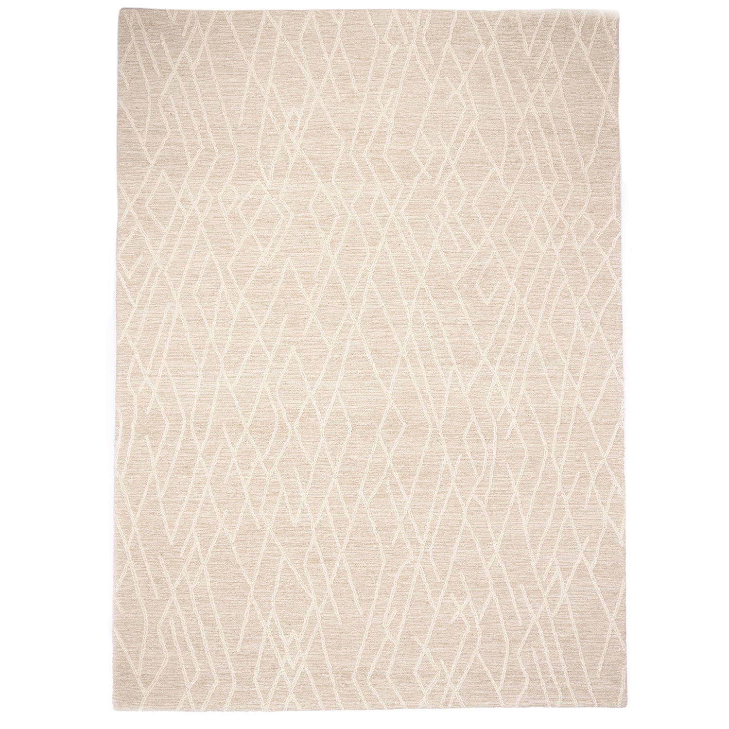 Lineas - Hand Tufted Rug - Gesso