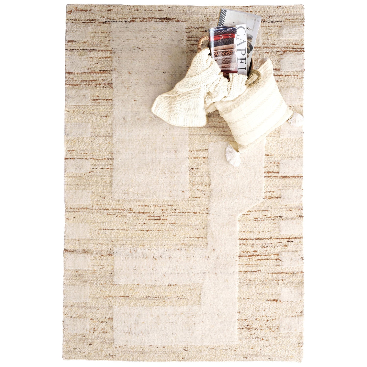 Aria - Flat Woven Rug - Natural