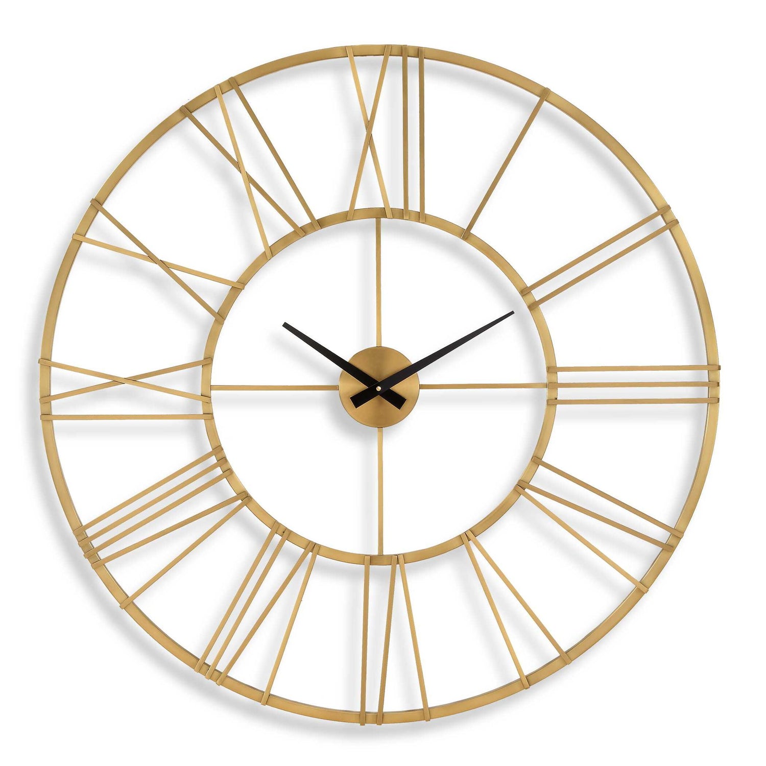 Keyann - Brass Wall Clock