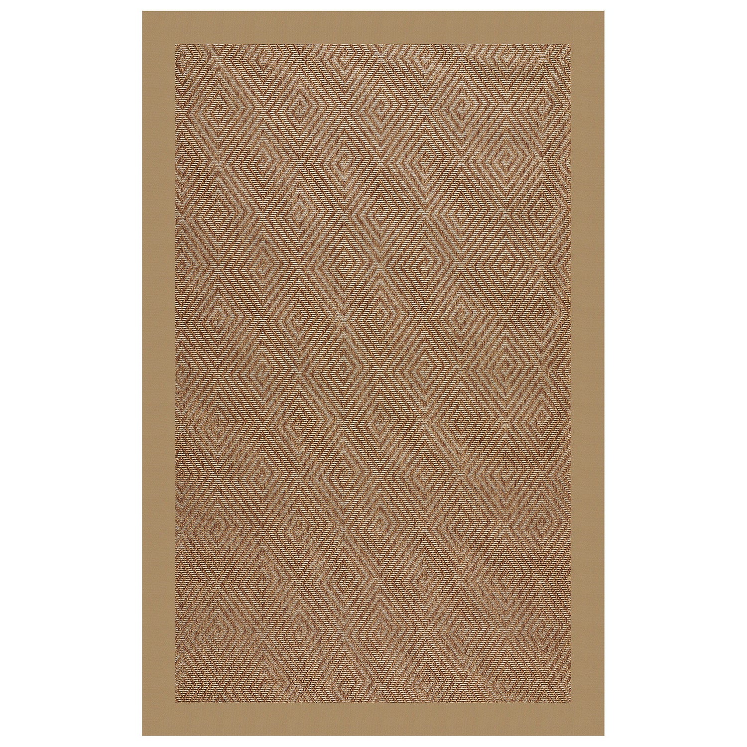 Islamorada-Diamond - 2' 6" x 12' Bordered Rug