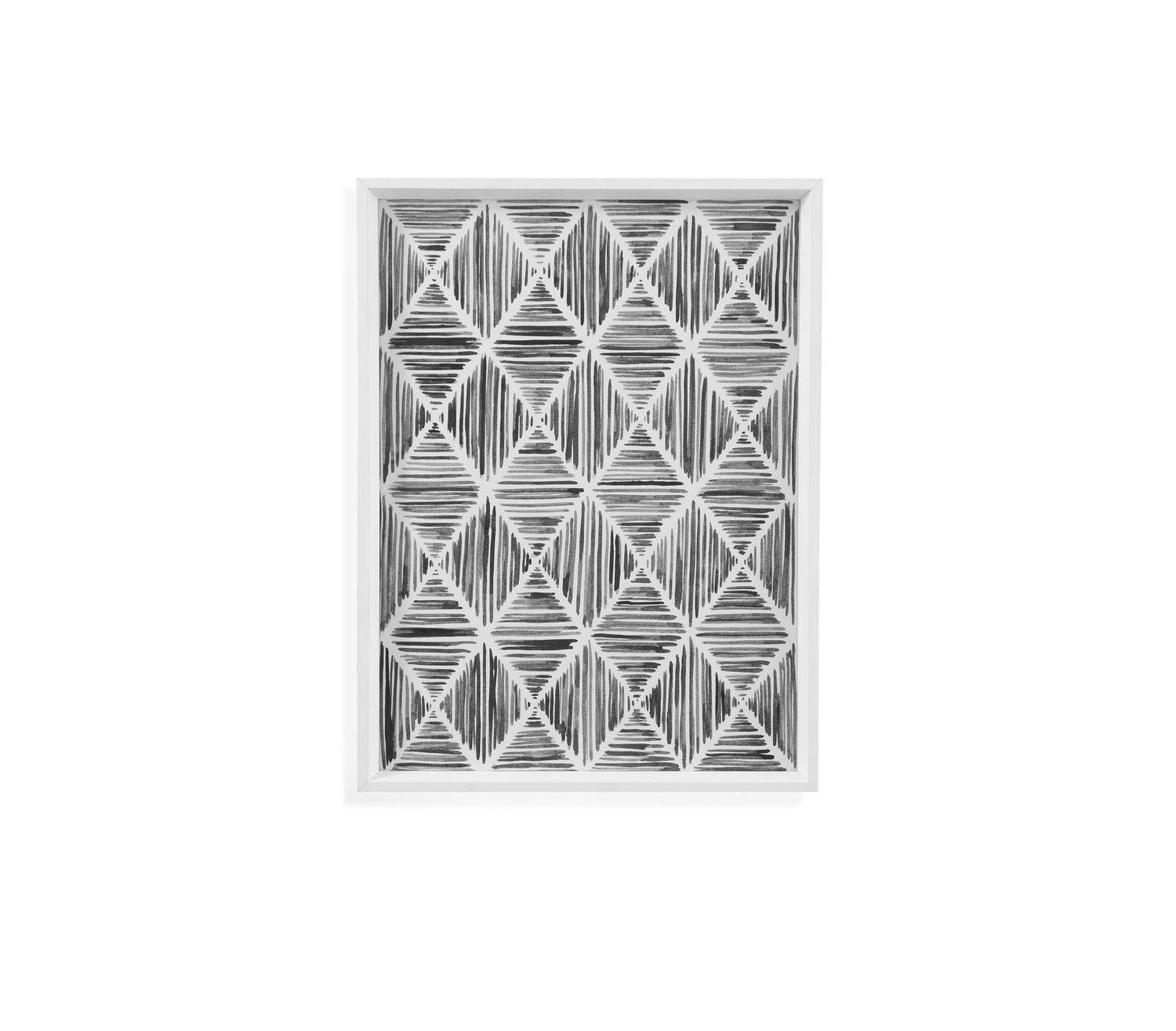 Vibrato IV Framed Print - Gray