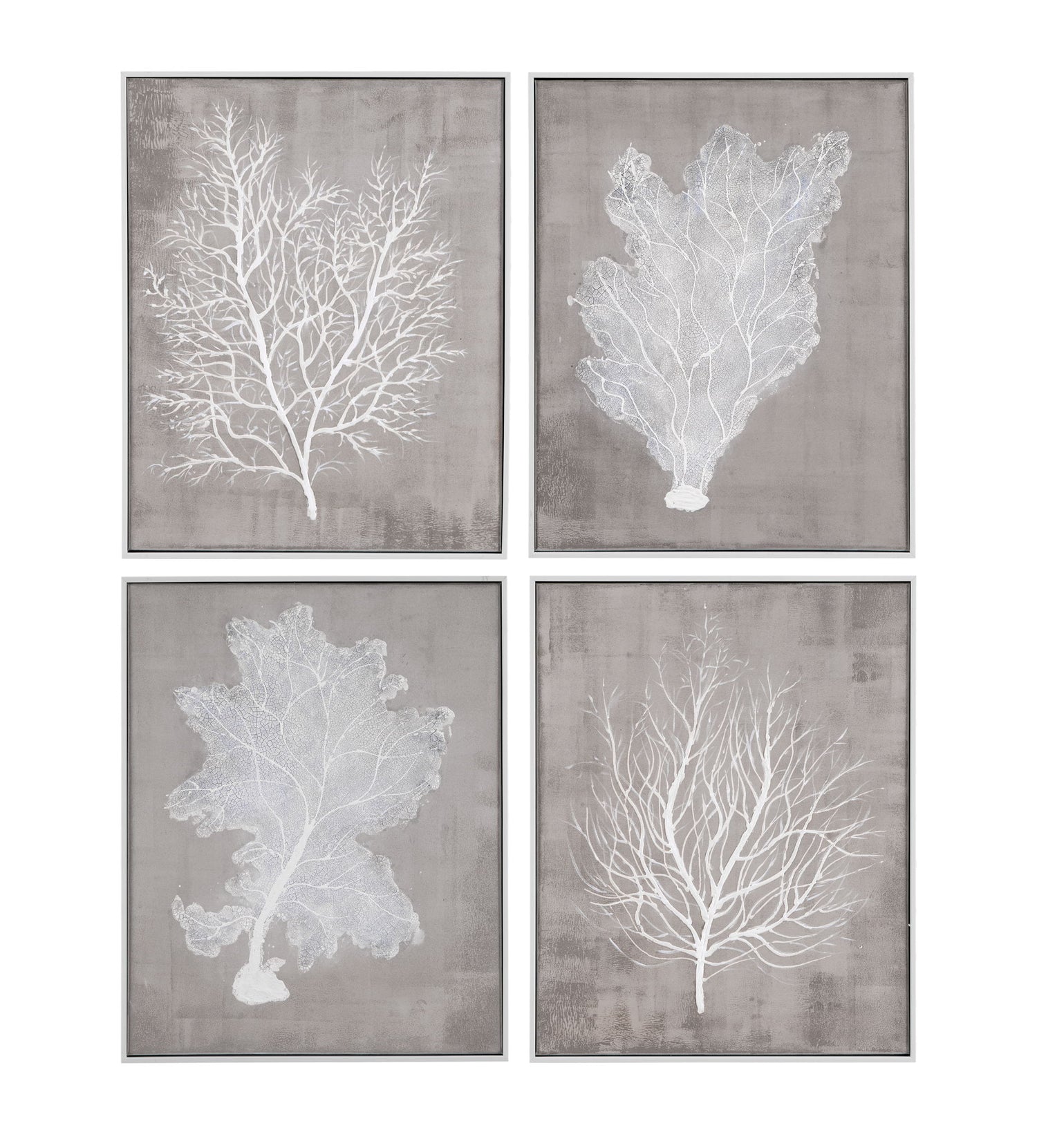 Tranquil Canvas Art (Set of 4) - Beige
