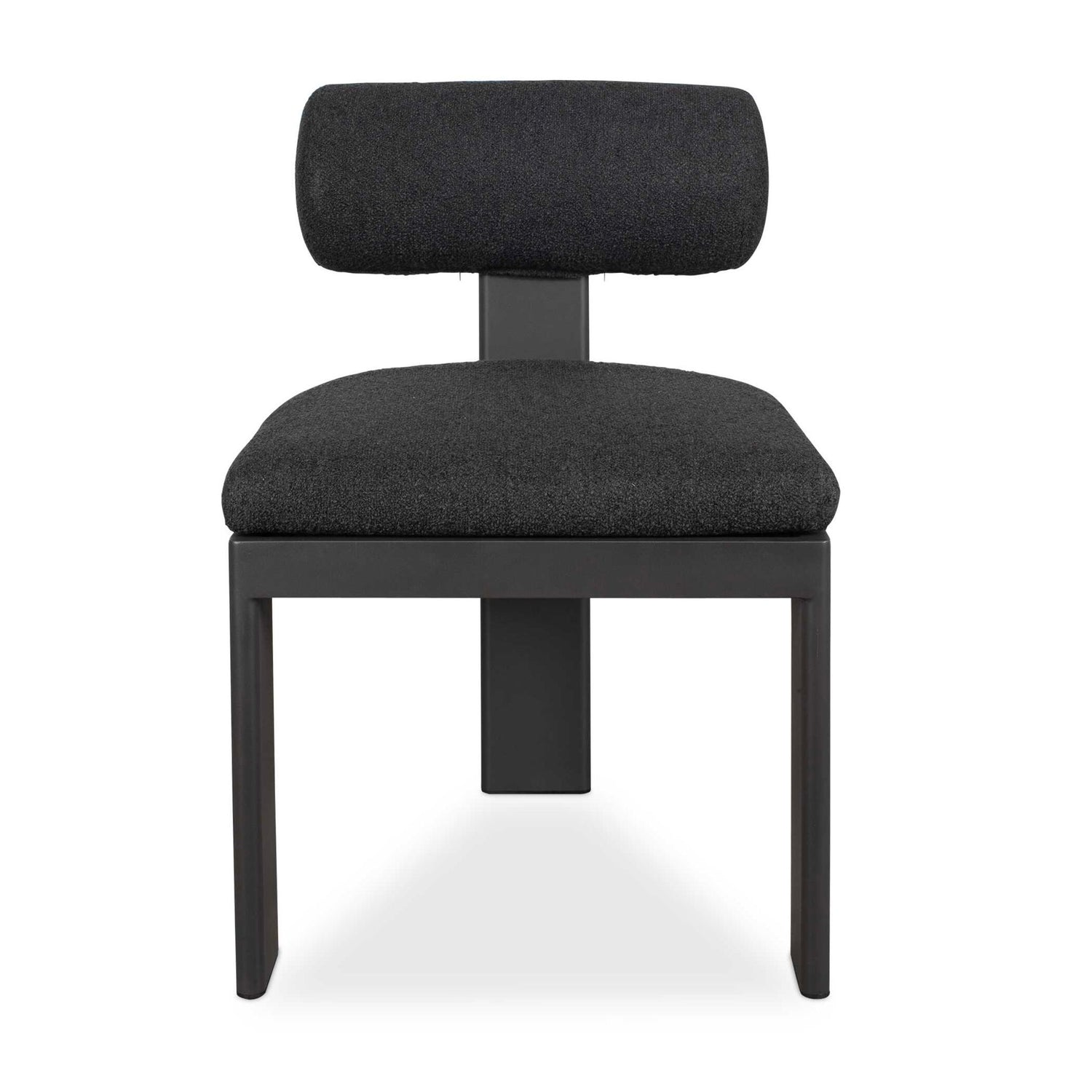Bolster Back - Outdoor Dining Chair - Charcoal