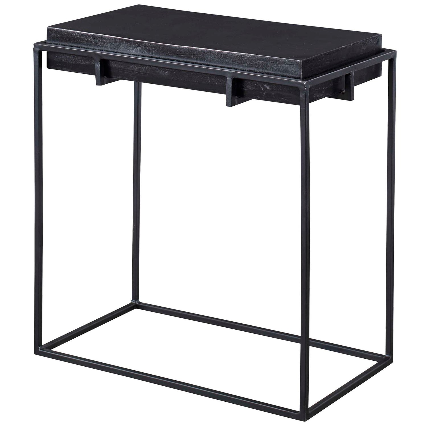 Telone - Modern Side Table - Black