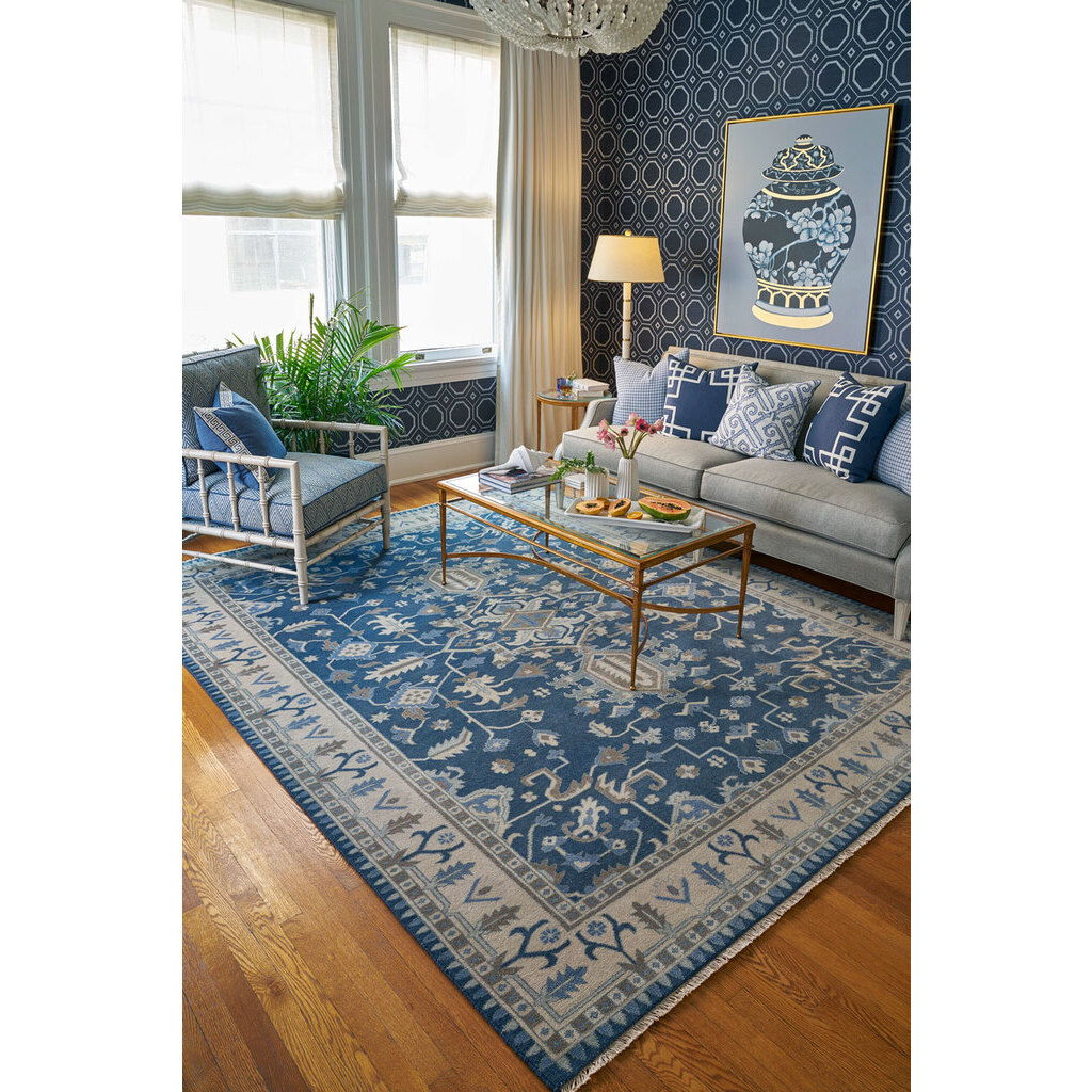 Solace - Hand Knotted Rug - Moonlight