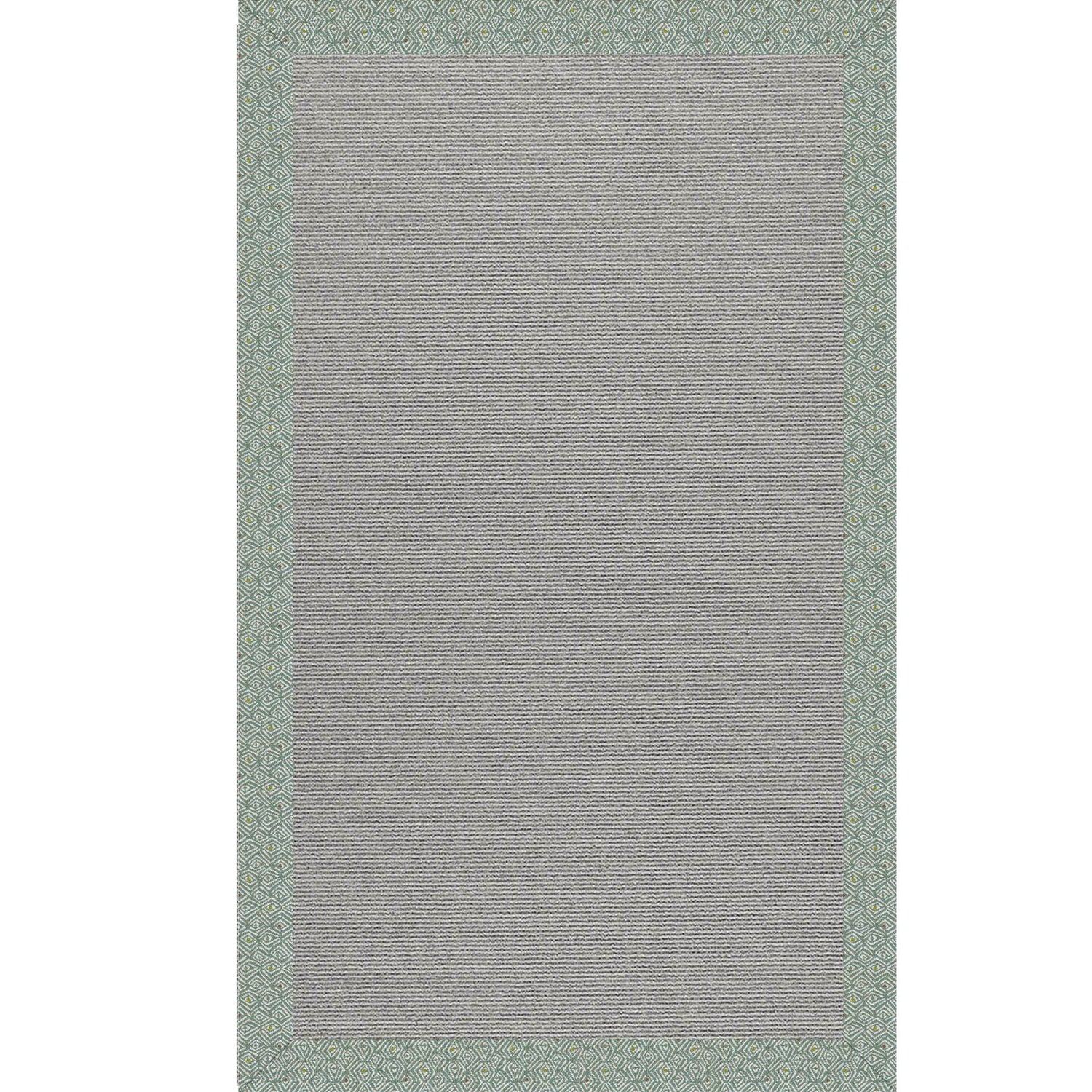 Creative Concepts-Plat Sisal - 2' 6" Indoor/Outdoor Bordered Rug